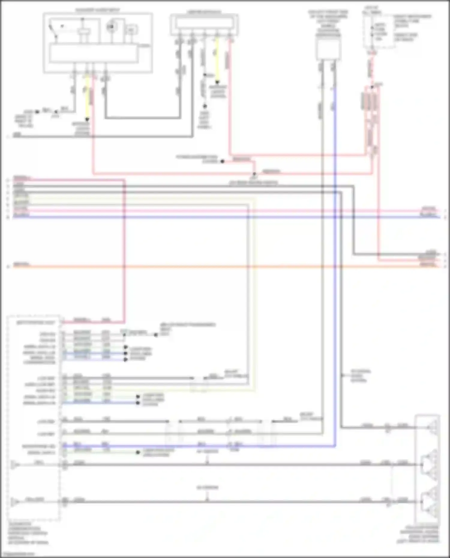 Wiring diagram 2-rd for Chevrolet Silverado T1XX (2019-2022) (2 of 4)
