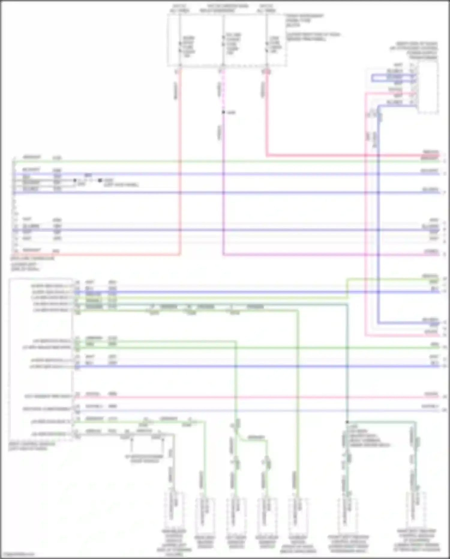 Wiring diagram acc wakeup ser data for Chevrolet Silverado T1XX (2019-2022) (4 of 6)