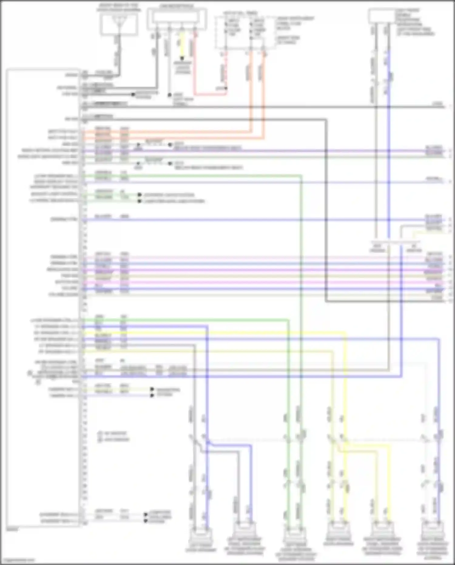 Wiring diagram audio sig microphone sig for Chevrolet Silverado T1XX (2019-2022) (1 of 1)