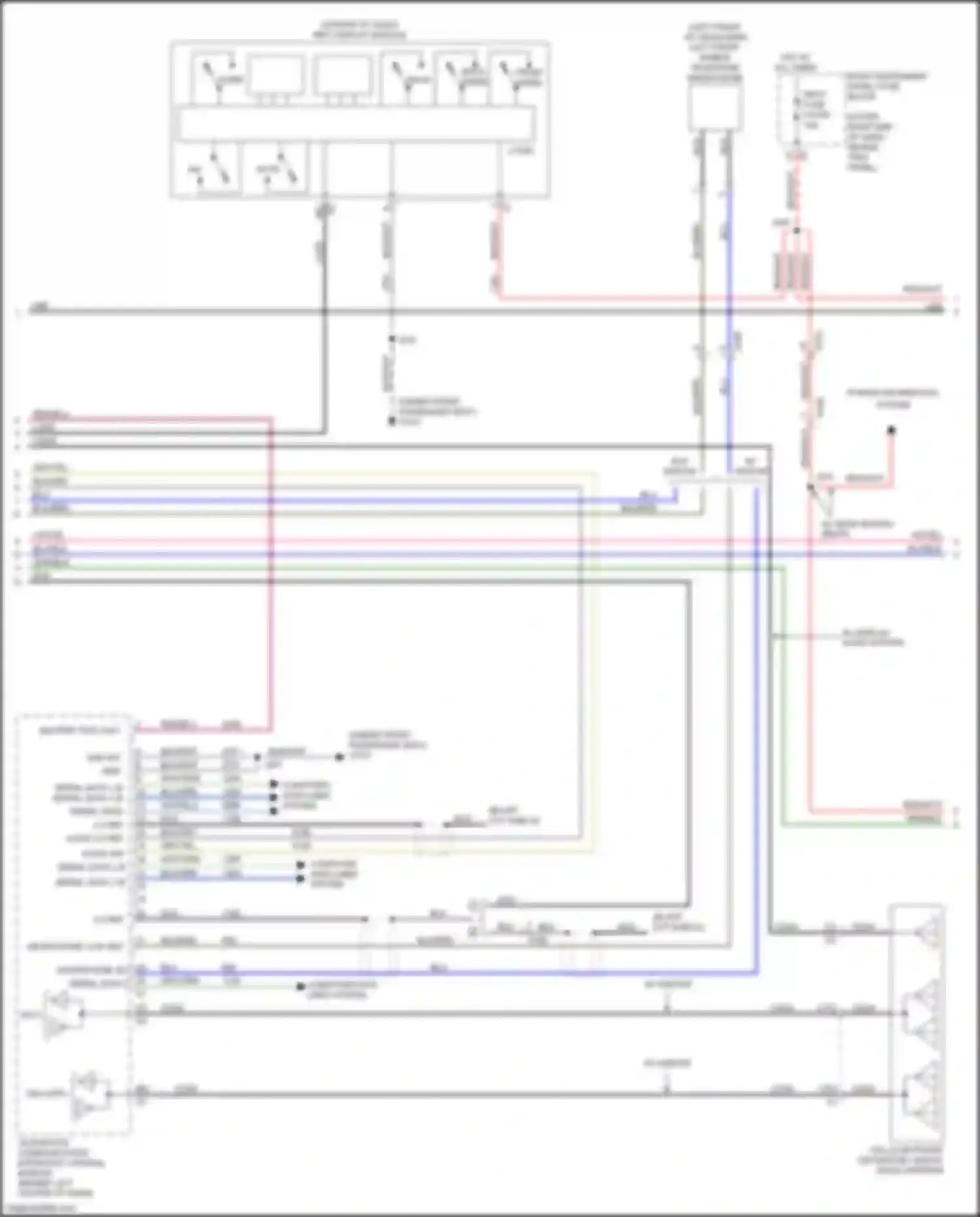 Wiring diagram blk for Chevrolet Silverado T1XX (2019-2022) (85 of 194)