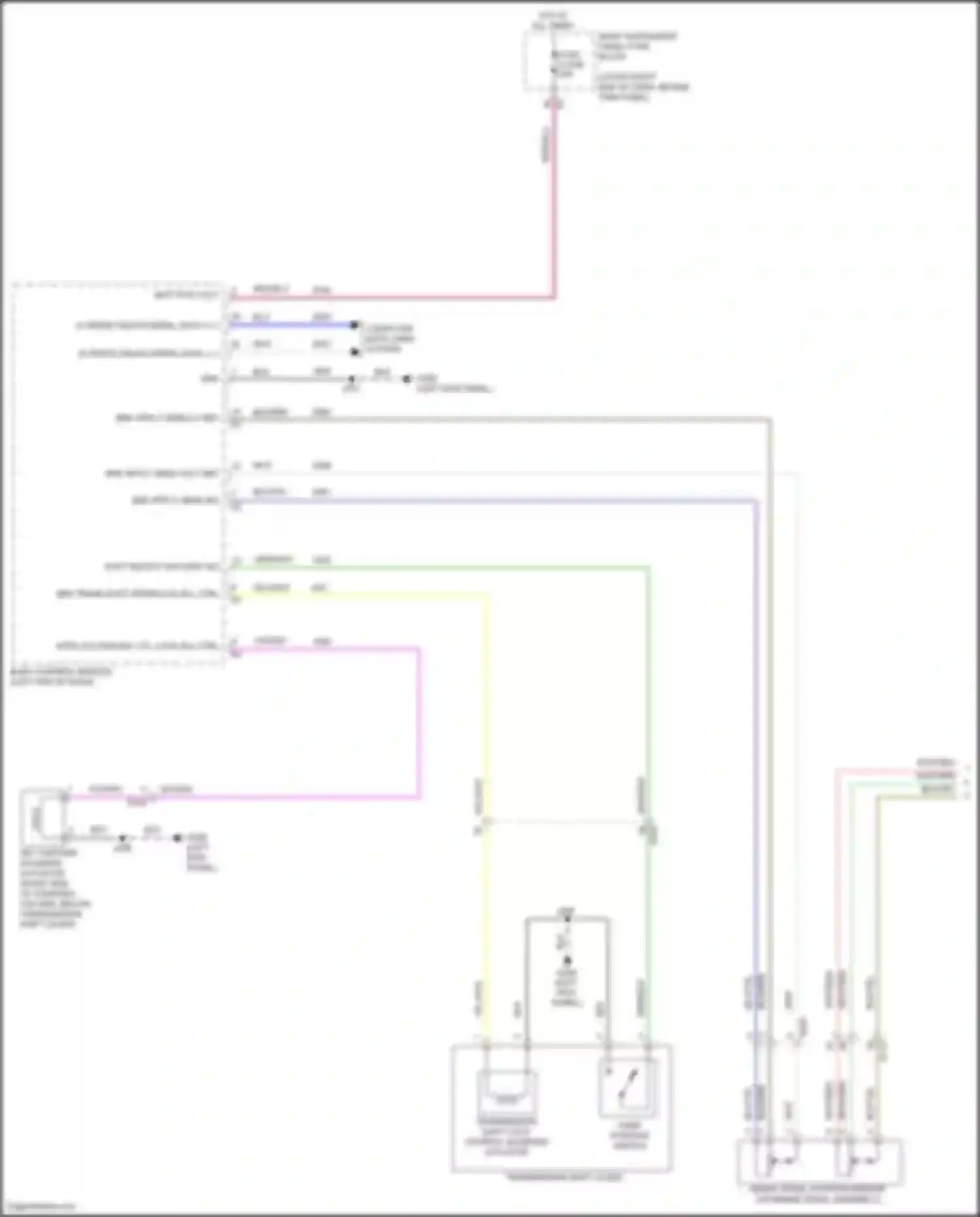 Wiring diagram computer data lines system for Chevrolet Silverado T1XX (2019-2022) (107 of 170)