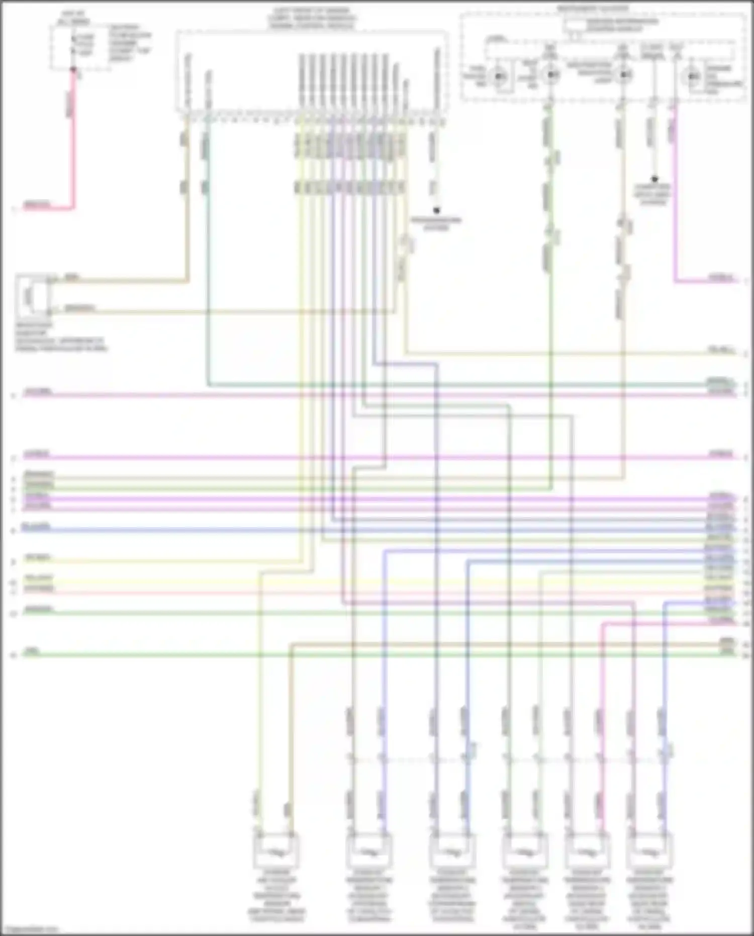 Wiring diagram computer data lines system for Chevrolet Silverado T1XX (2019-2022) (167 of 170)