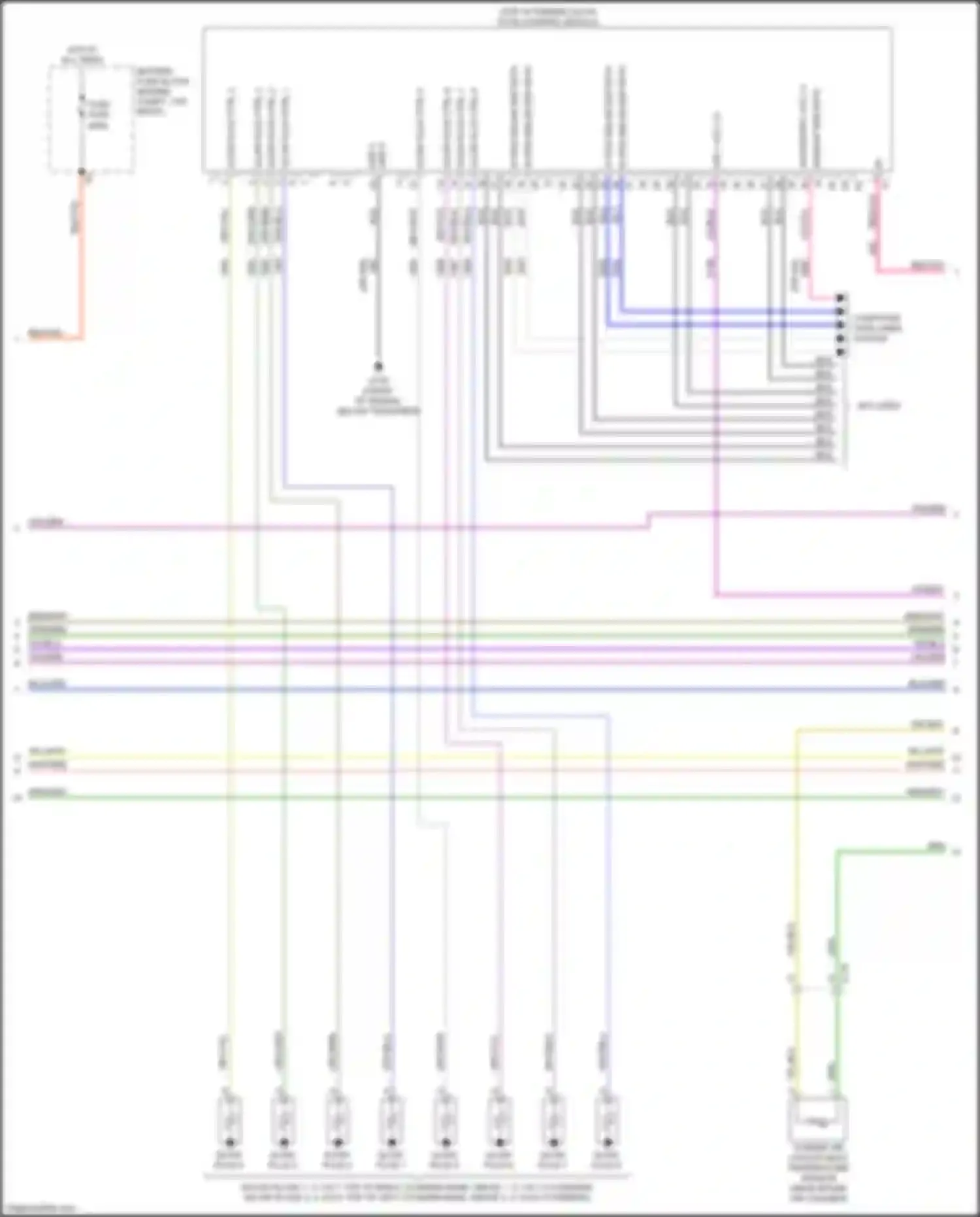 Wiring diagram computer data lines system for Chevrolet Silverado T1XX (2019-2022) (166 of 170)