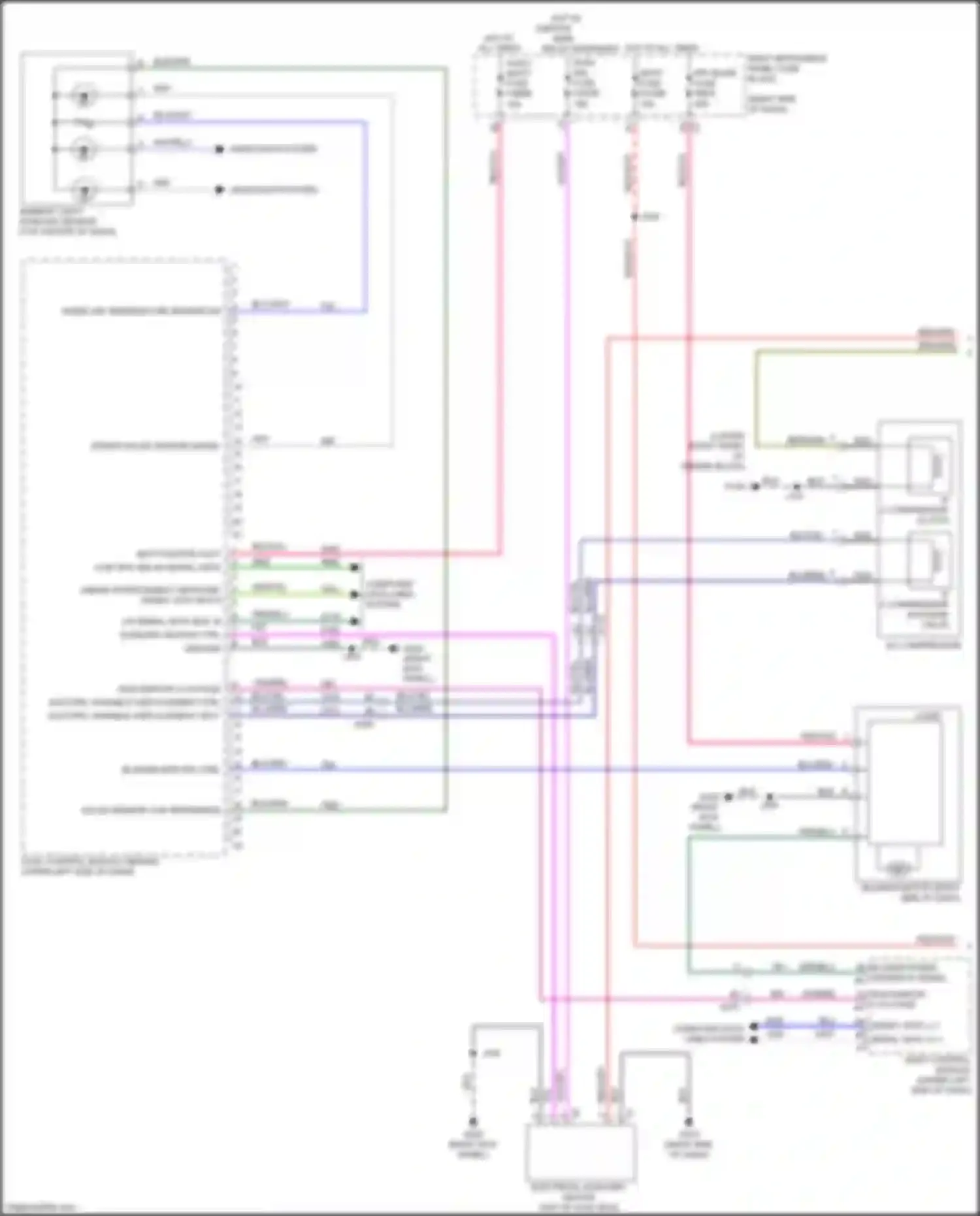 Wiring diagram electric variable displacement ctrl for Chevrolet Silverado T1XX (2019-2022) (1 of 1)