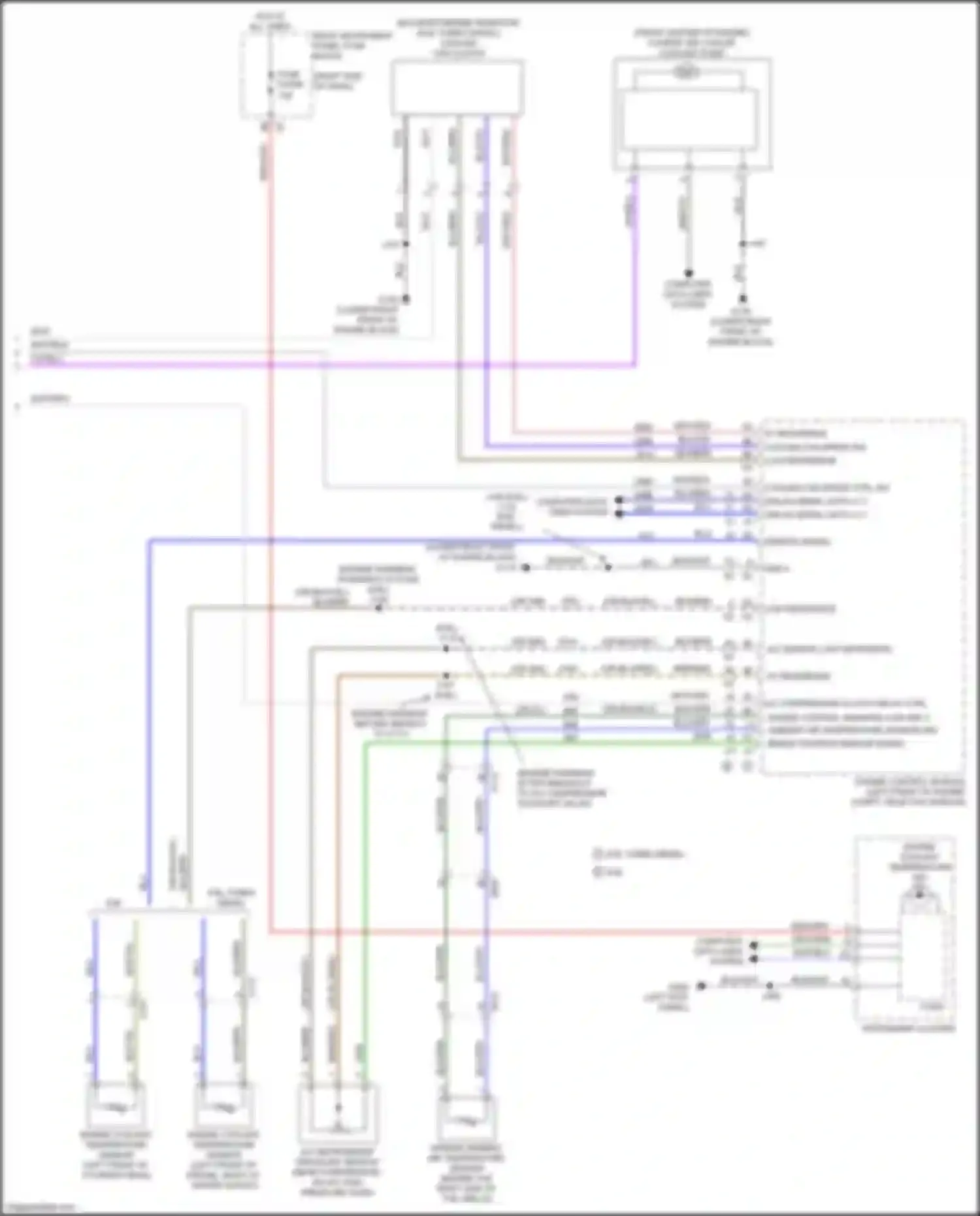 Wiring diagram engine coolant temperature ind for Chevrolet Silverado T1XX (2019-2022) (1 of 3)