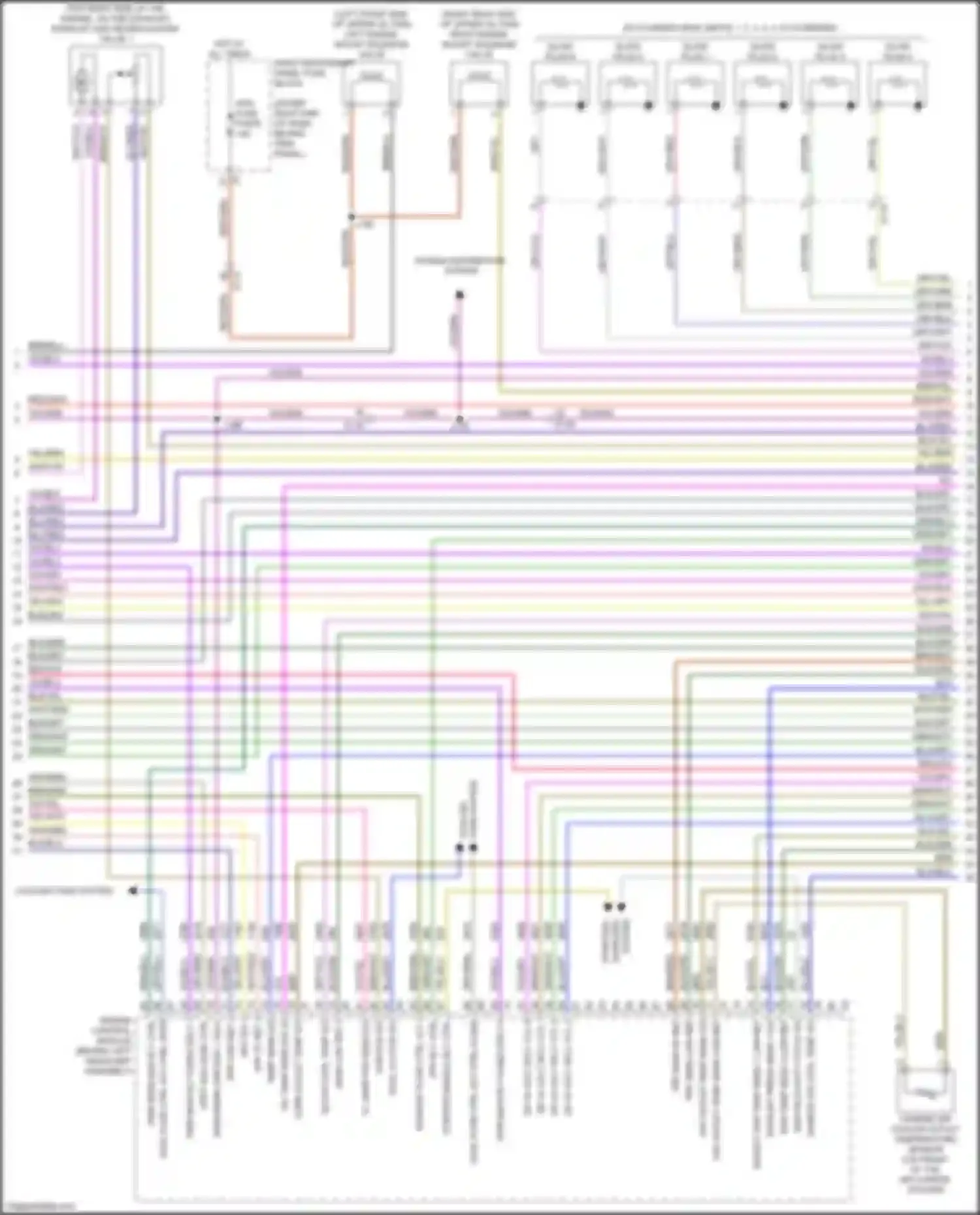 Wiring diagram glow plug 1 for Chevrolet Silverado T1XX (2019-2022) (1 of 2)