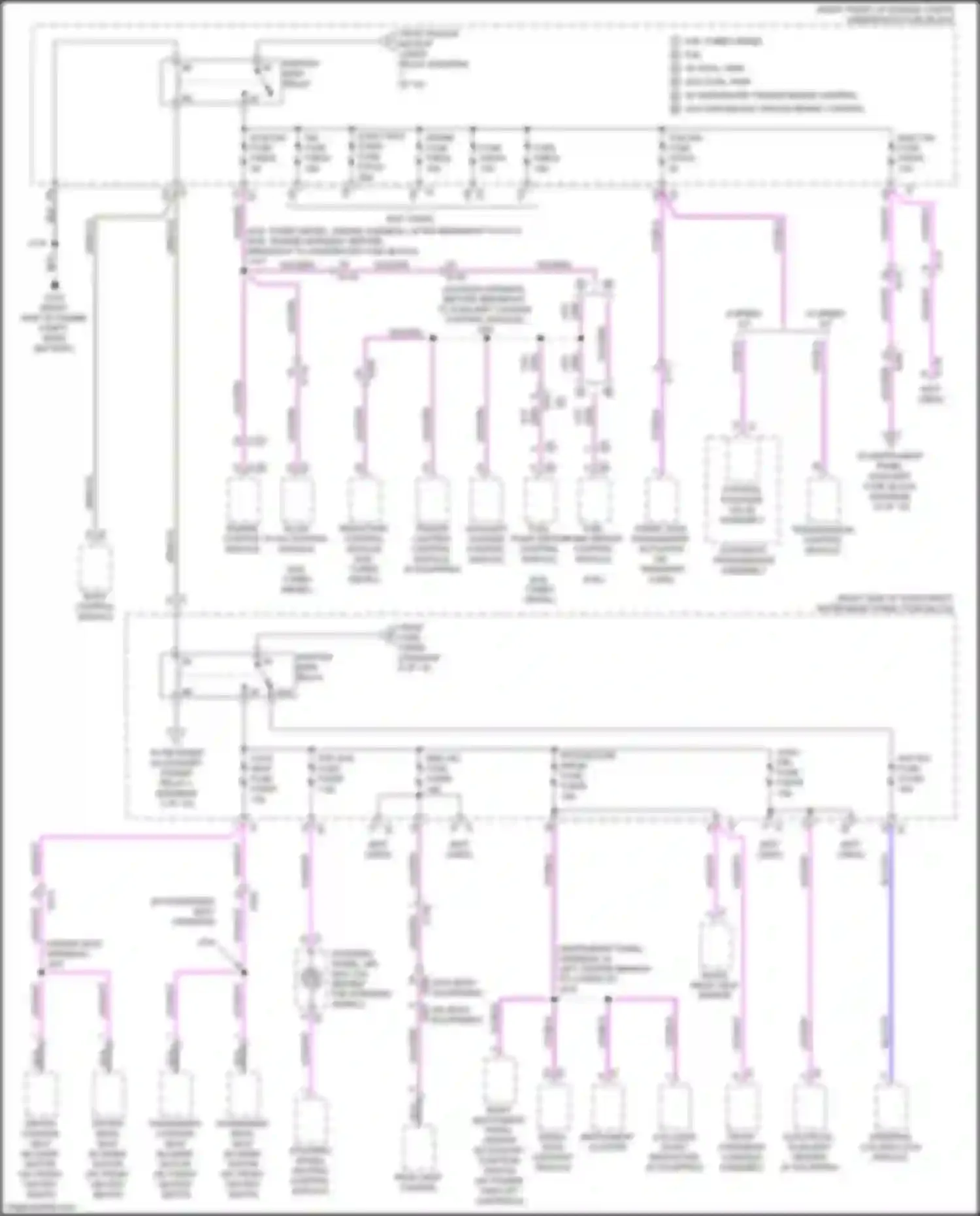 Wiring diagram instrument cluster for Chevrolet Silverado T1XX (2019-2022) (9 of 48)