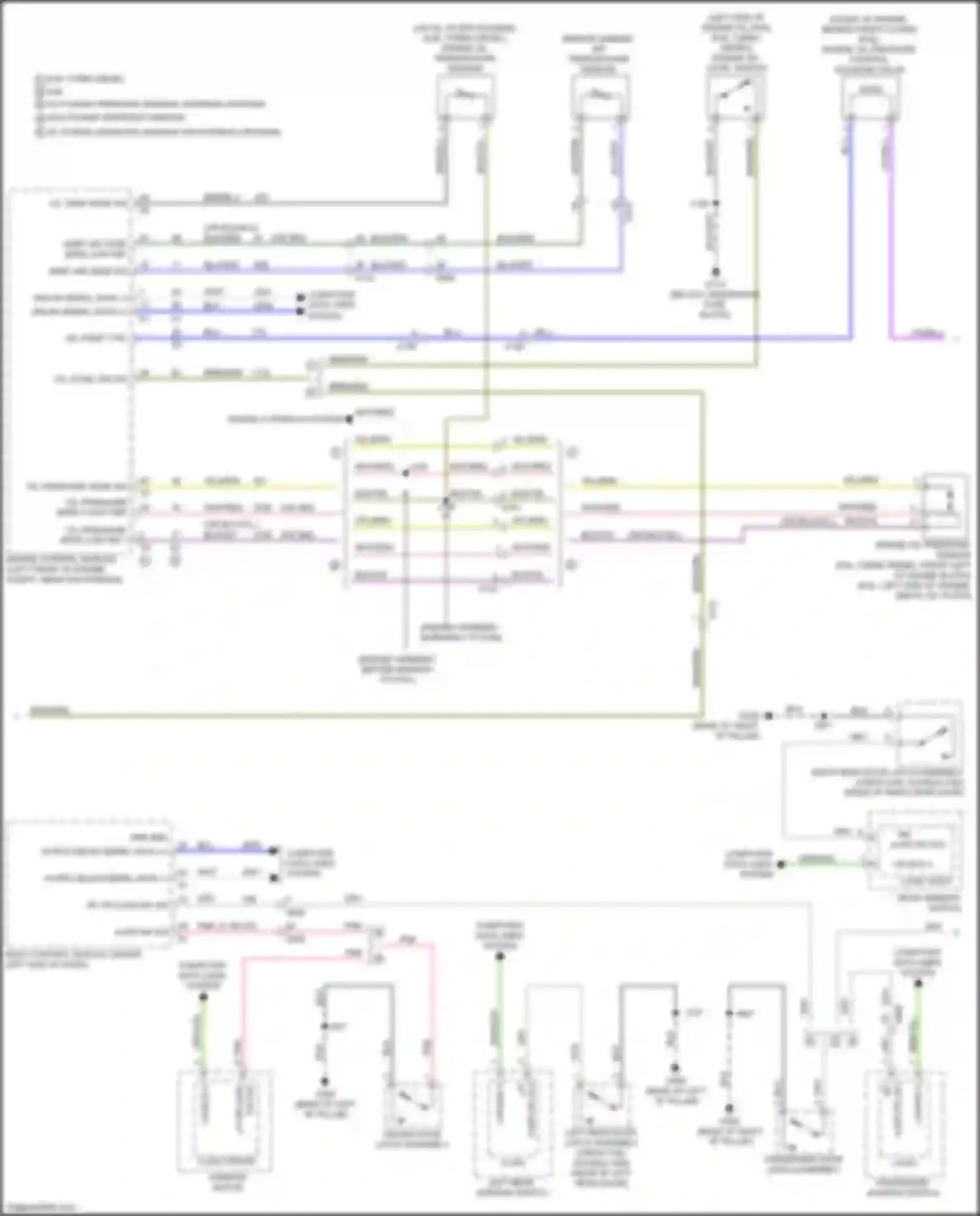 Wiring diagram lin bus 3 for Chevrolet Silverado T1XX (2019-2022) (3 of 5)
