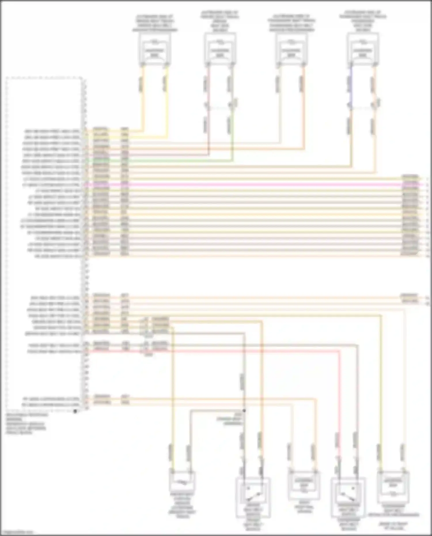 Wiring diagram pass seat ret pre lo ctrl for Chevrolet Silverado T1XX (2019-2022) (1 of 1)