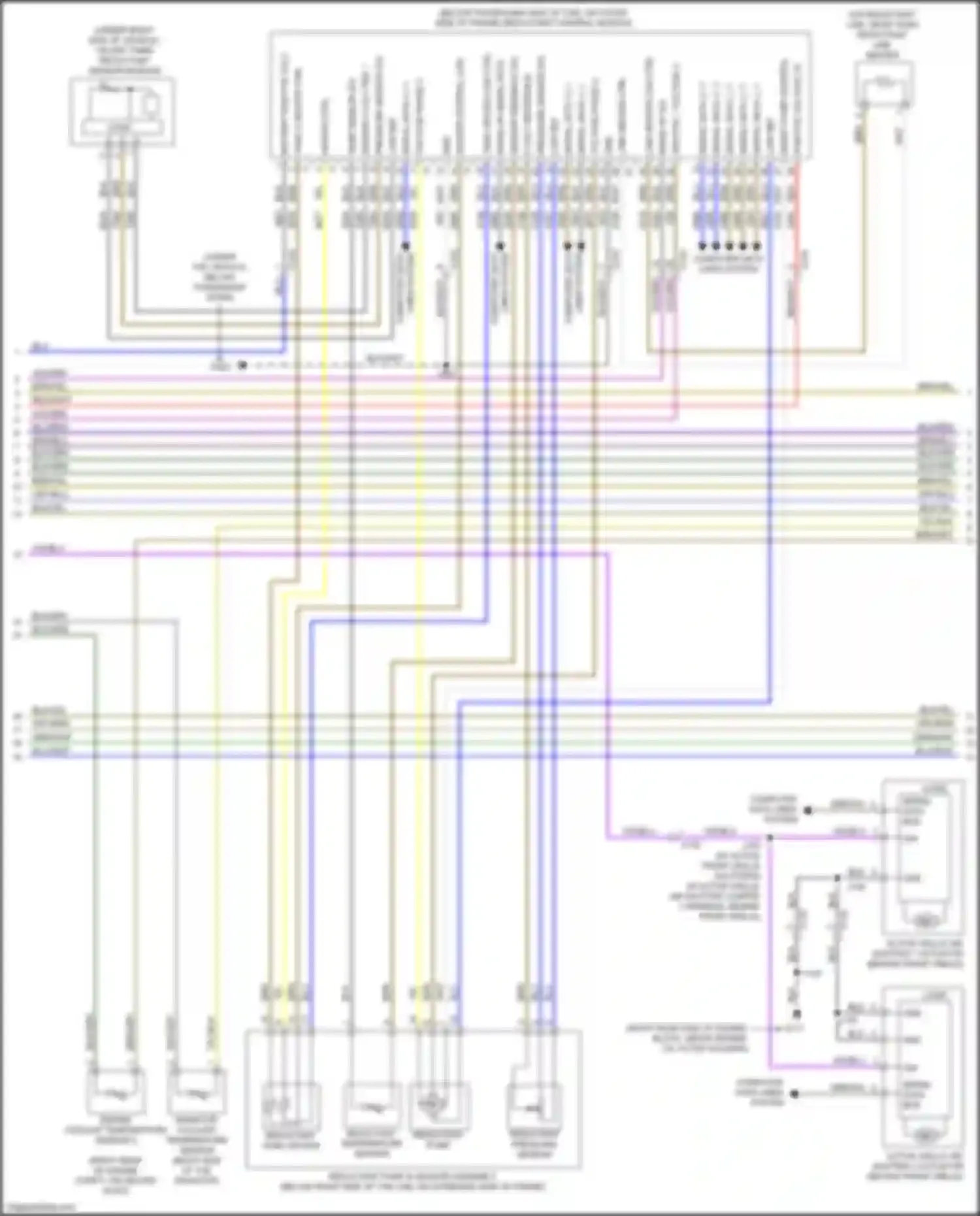 Wiring diagram smart pump control for Chevrolet Silverado T1XX (2019-2022) (1 of 2)