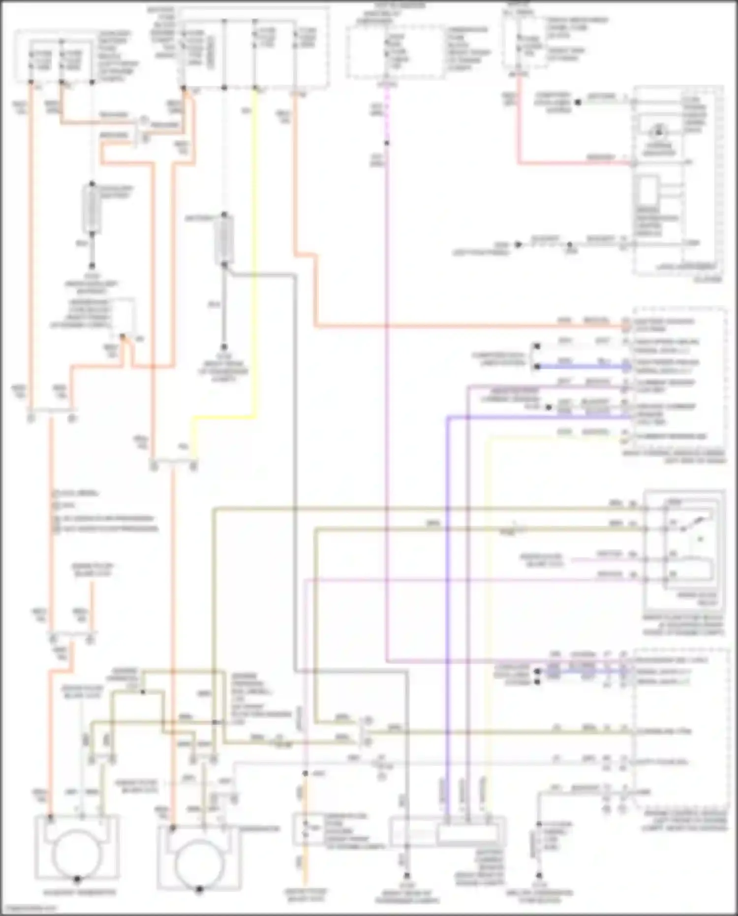 Wiring diagram wht/yel for Chevrolet Silverado T1XX (2019-2022) (1 of 47)