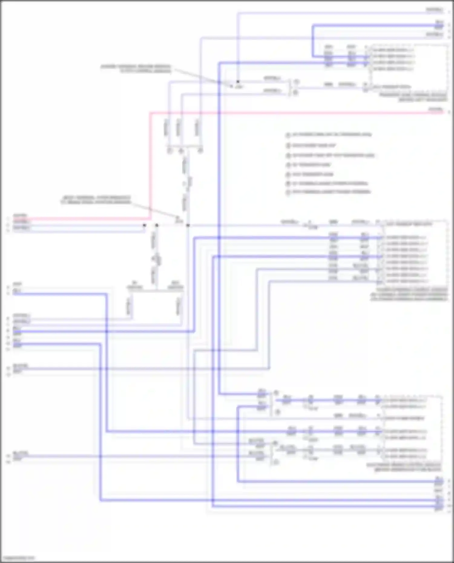 Wiring diagram w/o variable assist power steering for Chevrolet Silverado T1XX (2019-2022) (6 of 7)