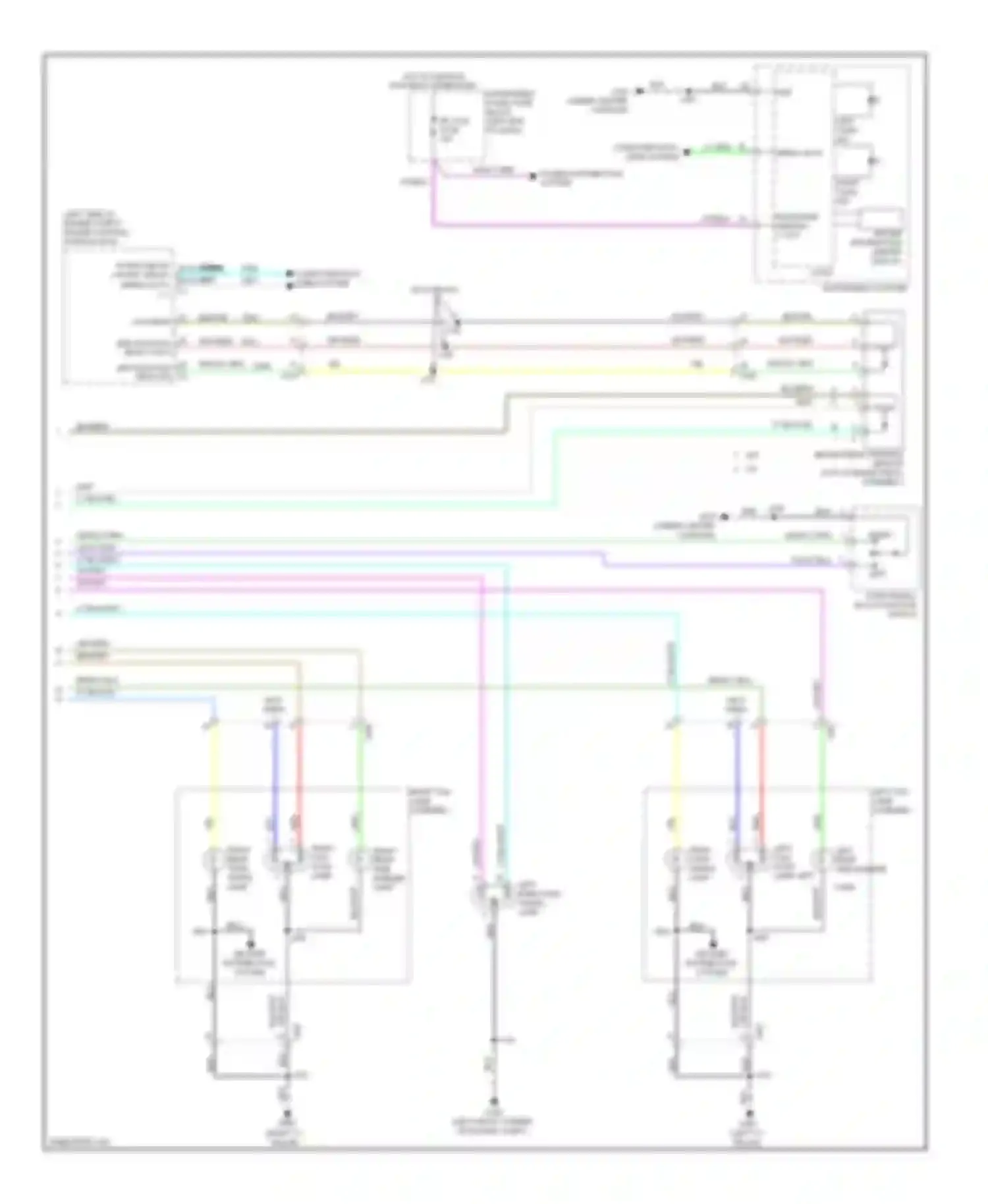 Sonic Chevrolet I (2011-2016): Exterior lamps circuit (2 of 2)