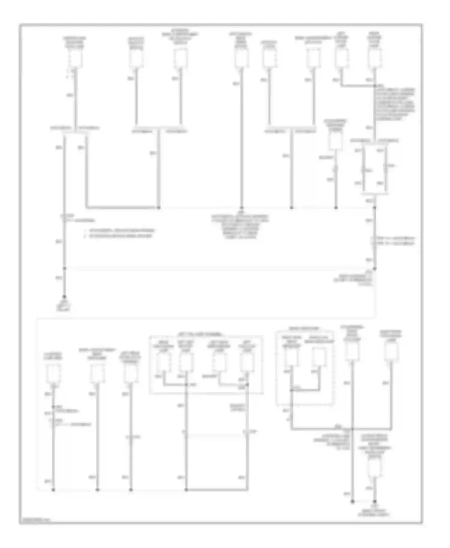 Sonic Chevrolet I (2011-2016): Ground distribution circuit (3 of 5)