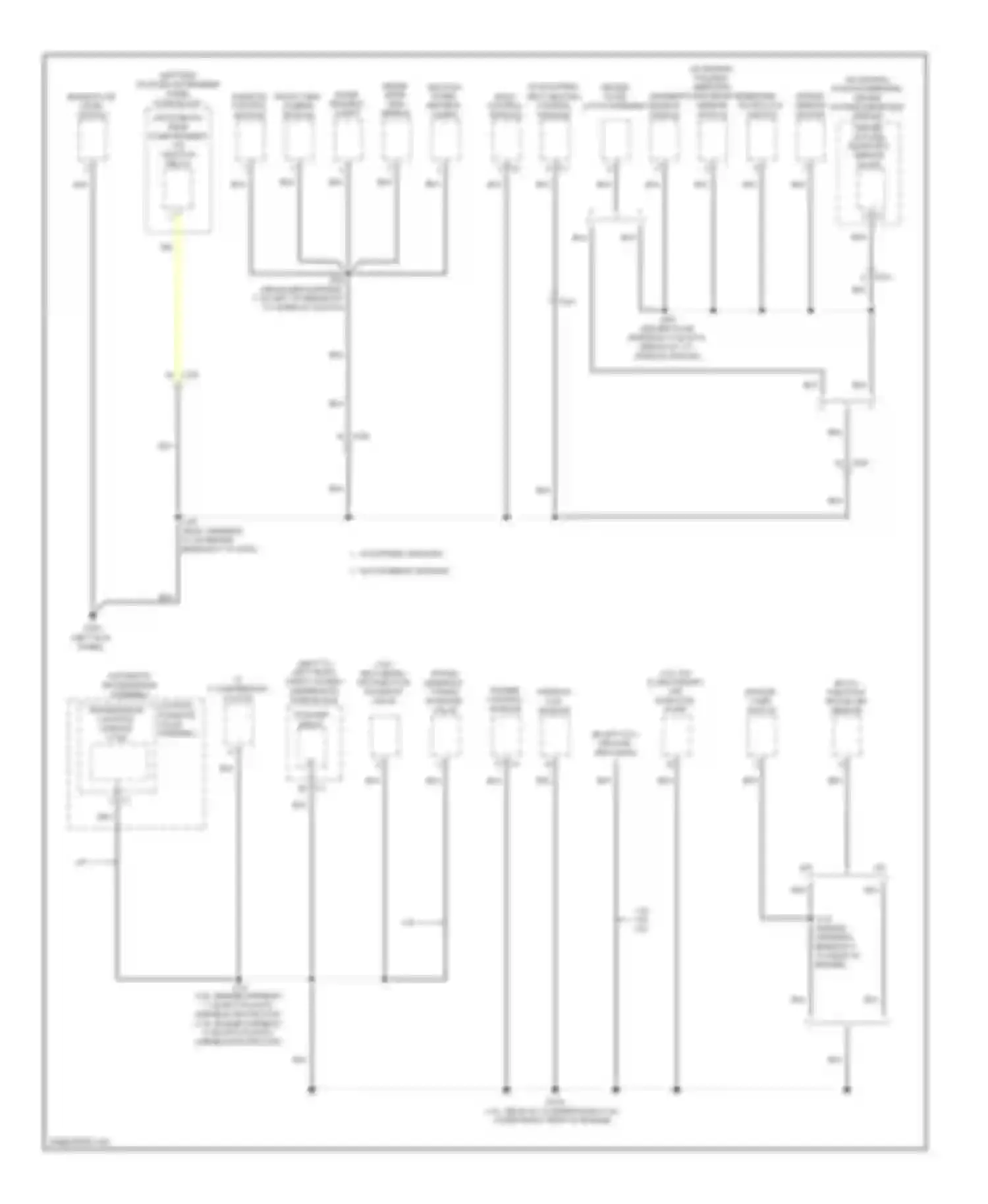 Sonic Chevrolet I (2011-2016): Ground distribution circuit (4 of 5)