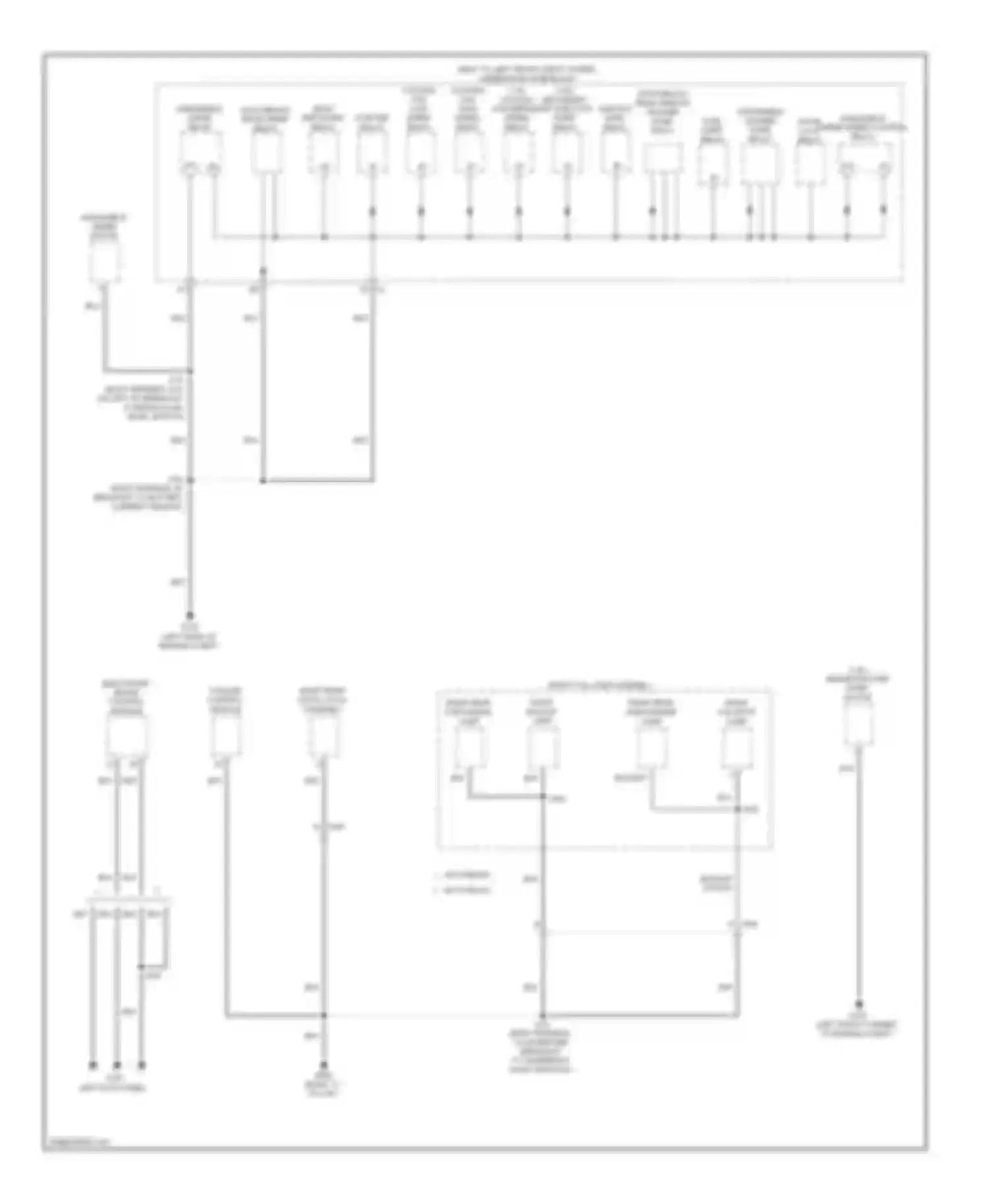 Sonic Chevrolet I (2011-2016): Ground distribution circuit (5 of 5)