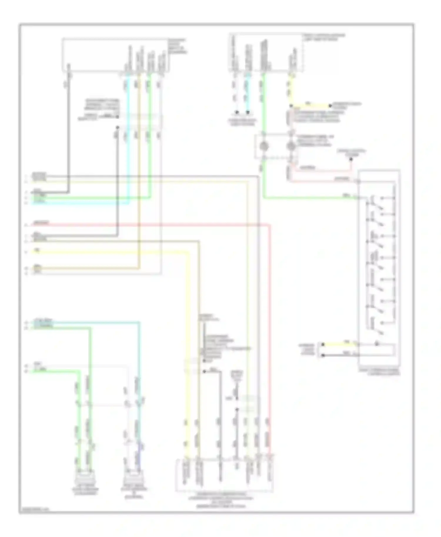 Sonic Chevrolet I (2011-2016): Navigation circuit (2 of 2)