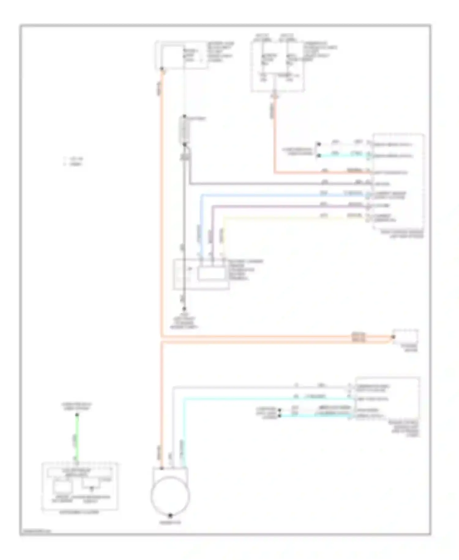 Sonic Chevrolet I (2011-2016): Charging circuit