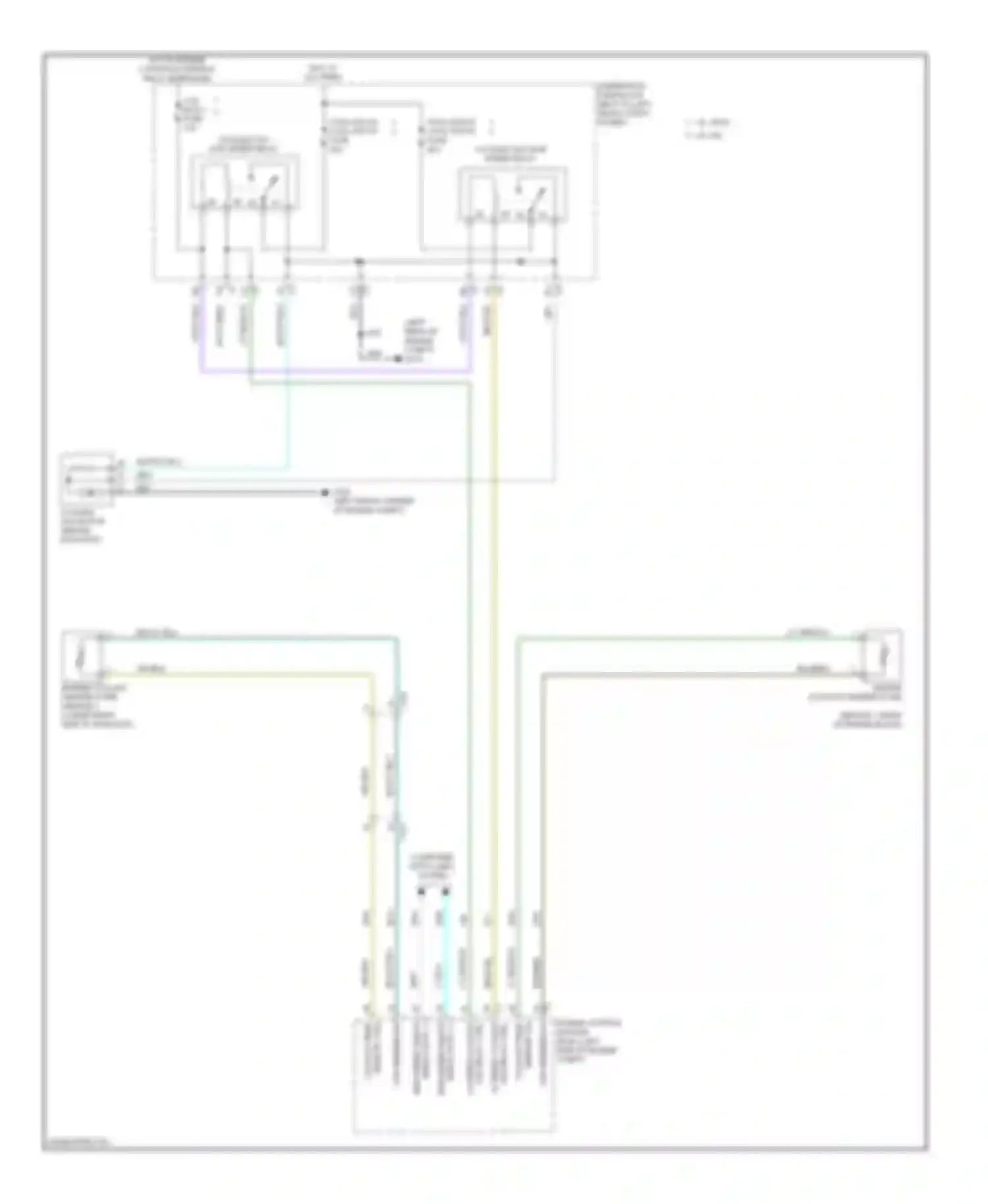 Wiring diagram cooling fan high speed relay for Chevrolet Sonic I (2011-2016) (3 of 7)