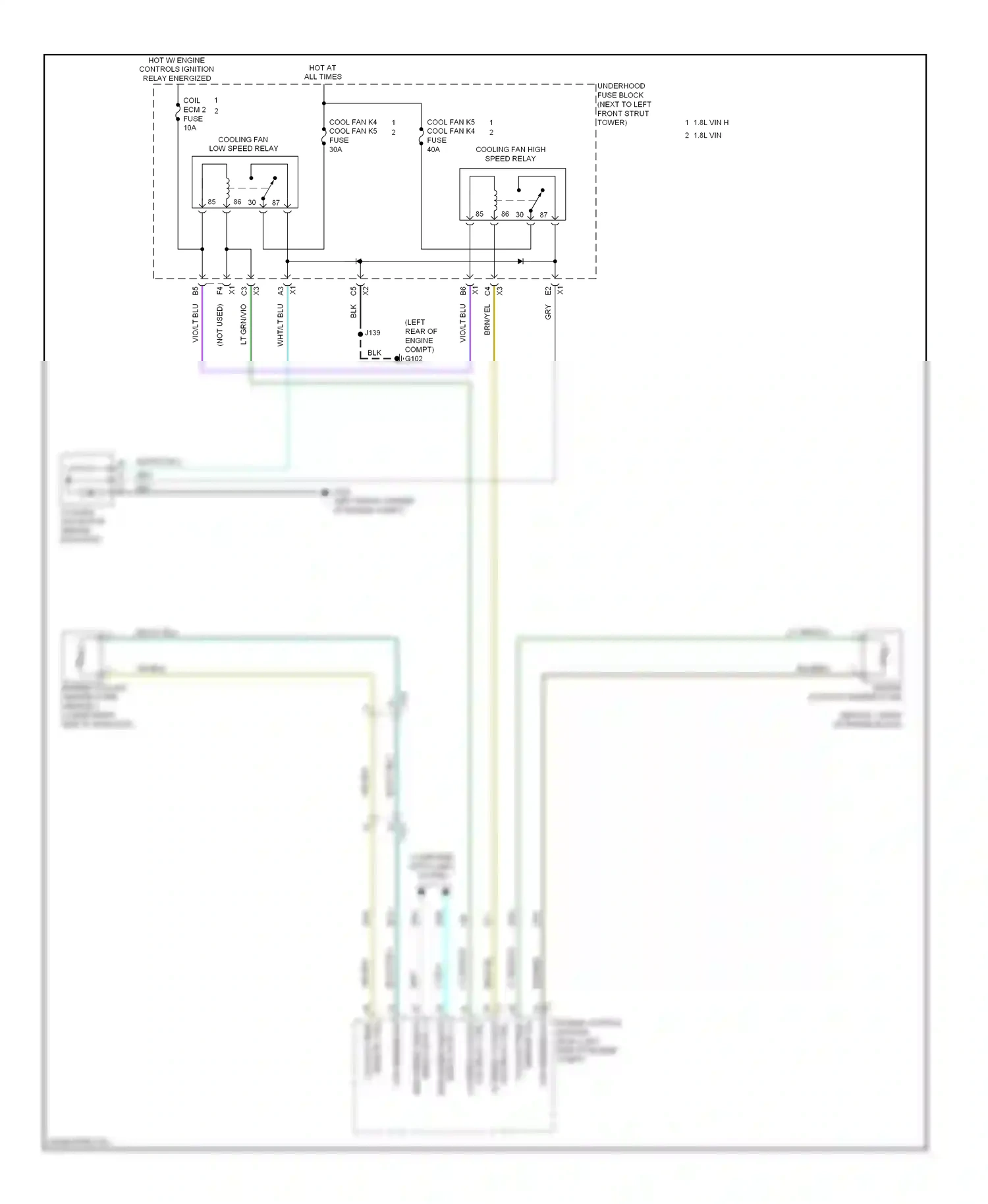 Chevrolet Sonic I (2011-2016) engine control module (ecm) (left side of engine compt) wiring diagram  (1 of 19)
