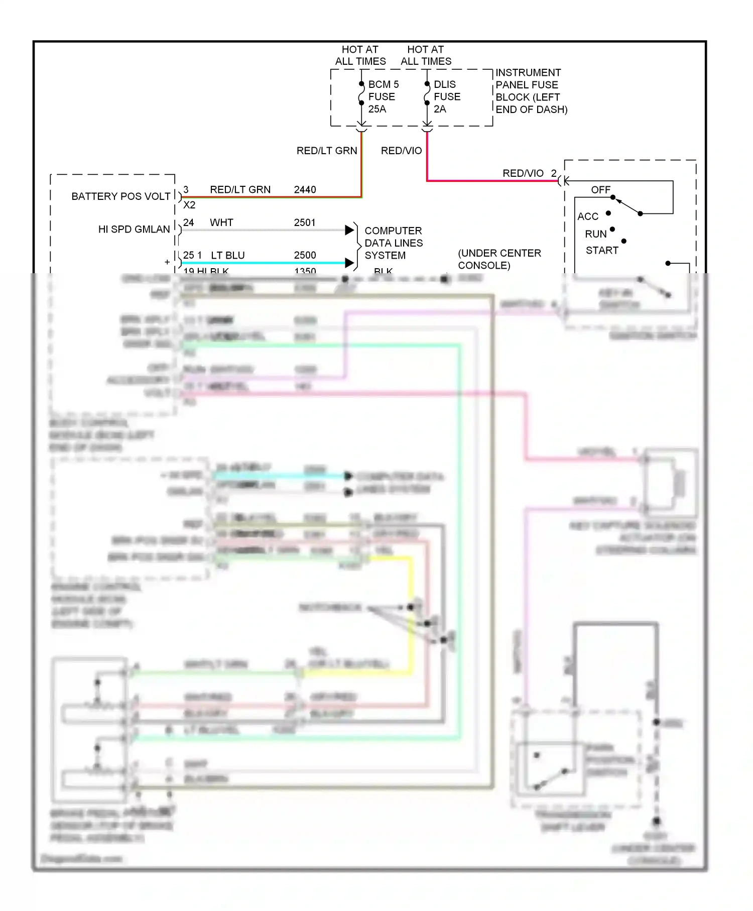 Chevrolet Sonic I (2011-2016) engine control module (ecm) (left side of engine compt) wiring diagram  (12 of 19)