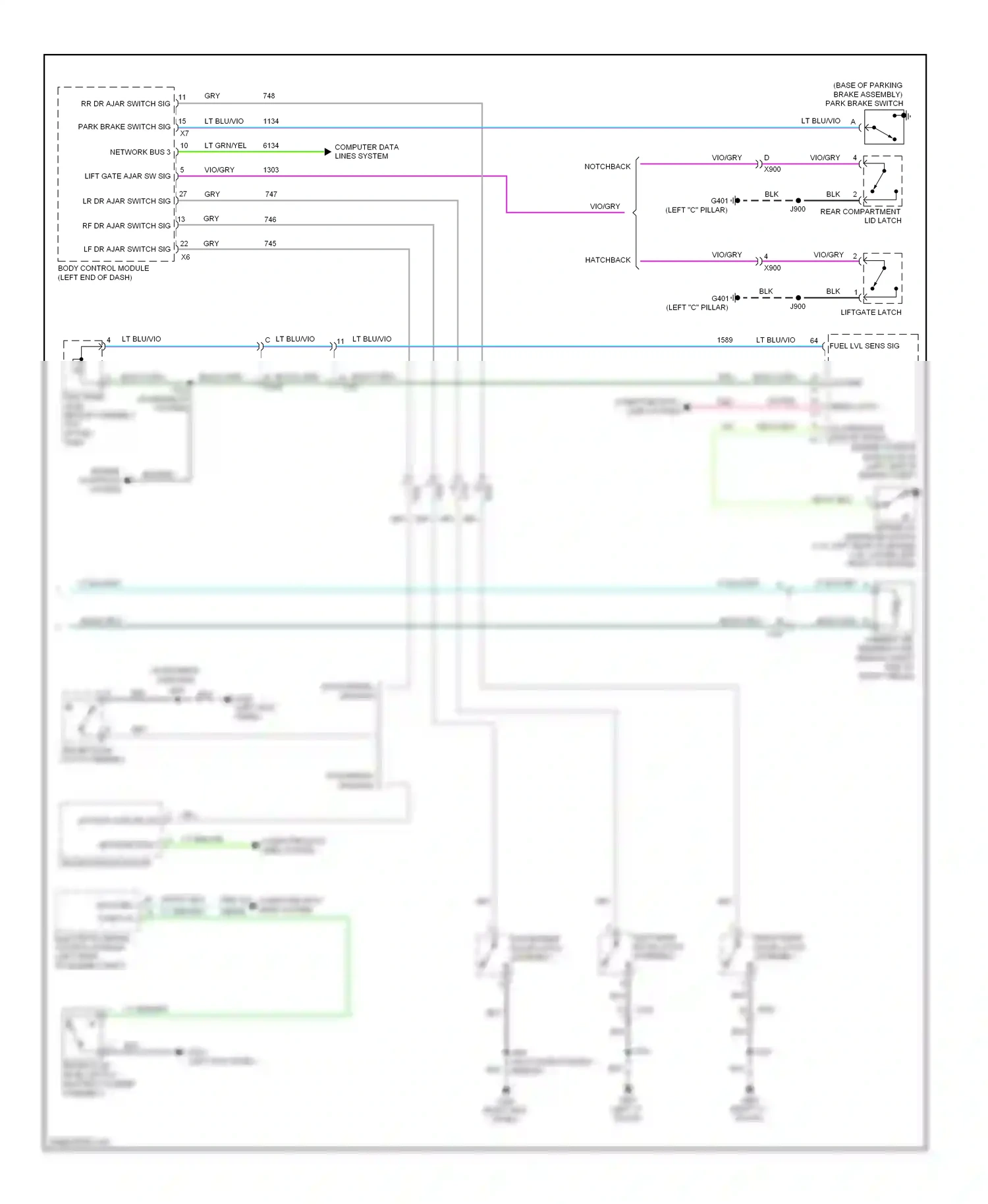 Chevrolet Sonic I (2011-2016) engine control module (ecm) (left side of engine compt) wiring diagram  (13 of 19)