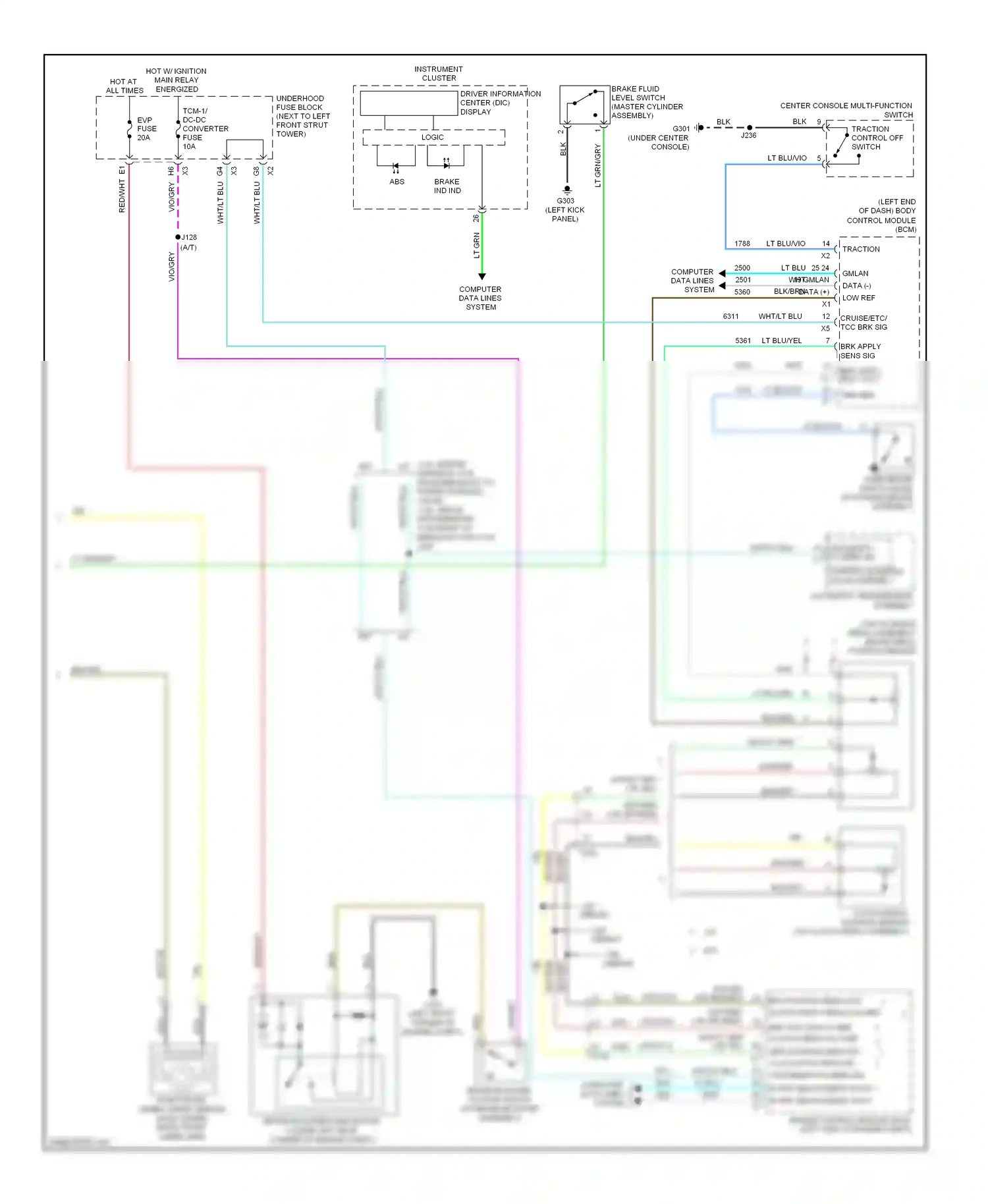Chevrolet Sonic I (2011-2016) engine control module (ecm) (left side of engine compt) wiring diagram  (5 of 19)