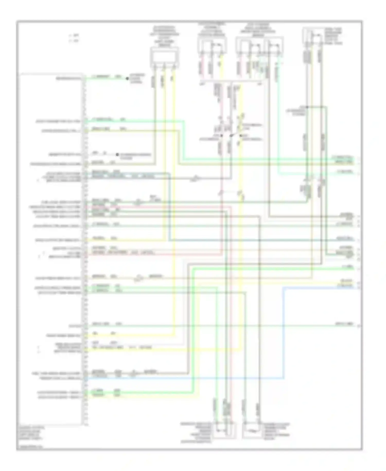 Wiring diagram generator duty sig for Chevrolet Sonic I (2011-2016) (1 of 2)