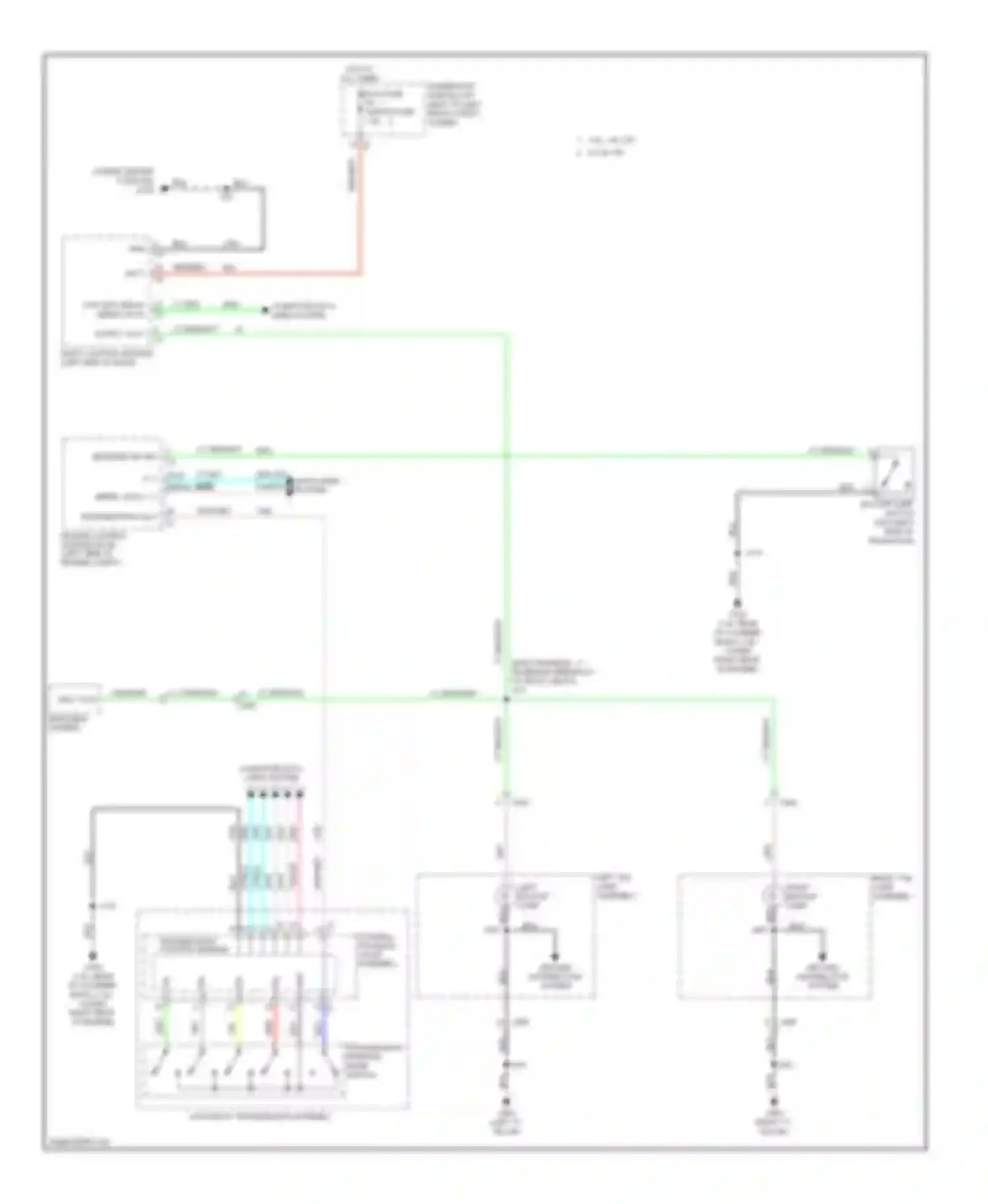 Wiring diagram ground distribution system for Chevrolet Sonic I (2011-2016) (1 of 6)