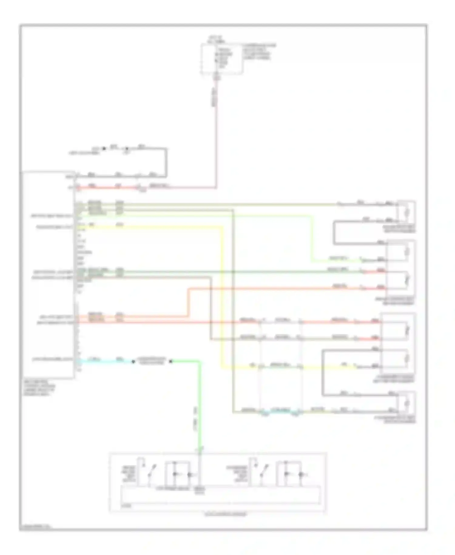 Wiring diagram hvac control module for Chevrolet Sonic I (2011-2016) (13 of 13)