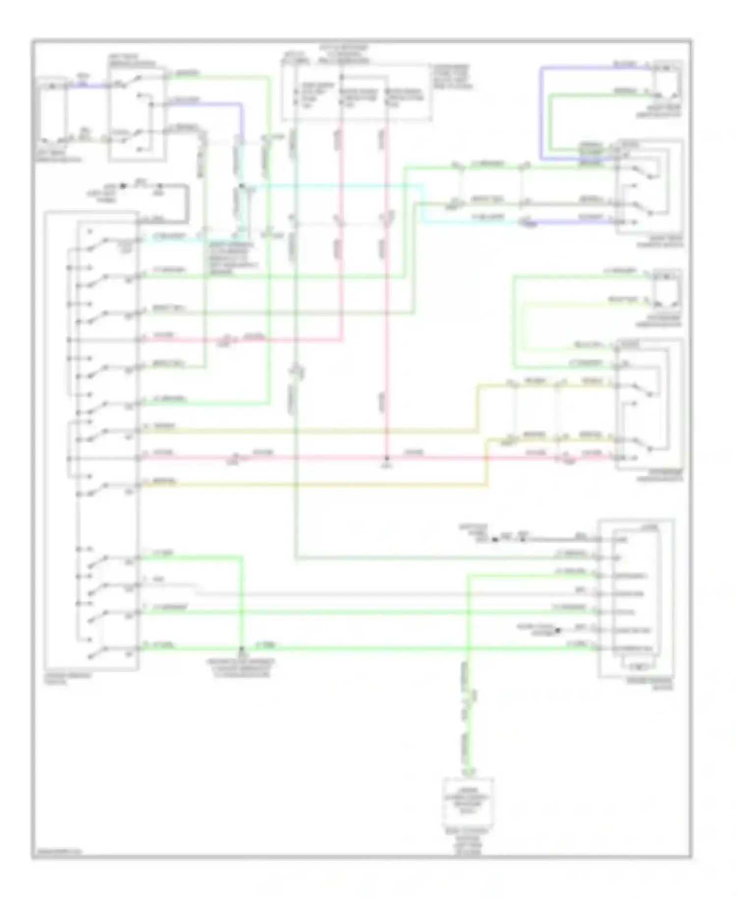 Wiring diagram linear interconnect network bus 3 for Chevrolet Sonic I (2011-2016) (1 of 1)