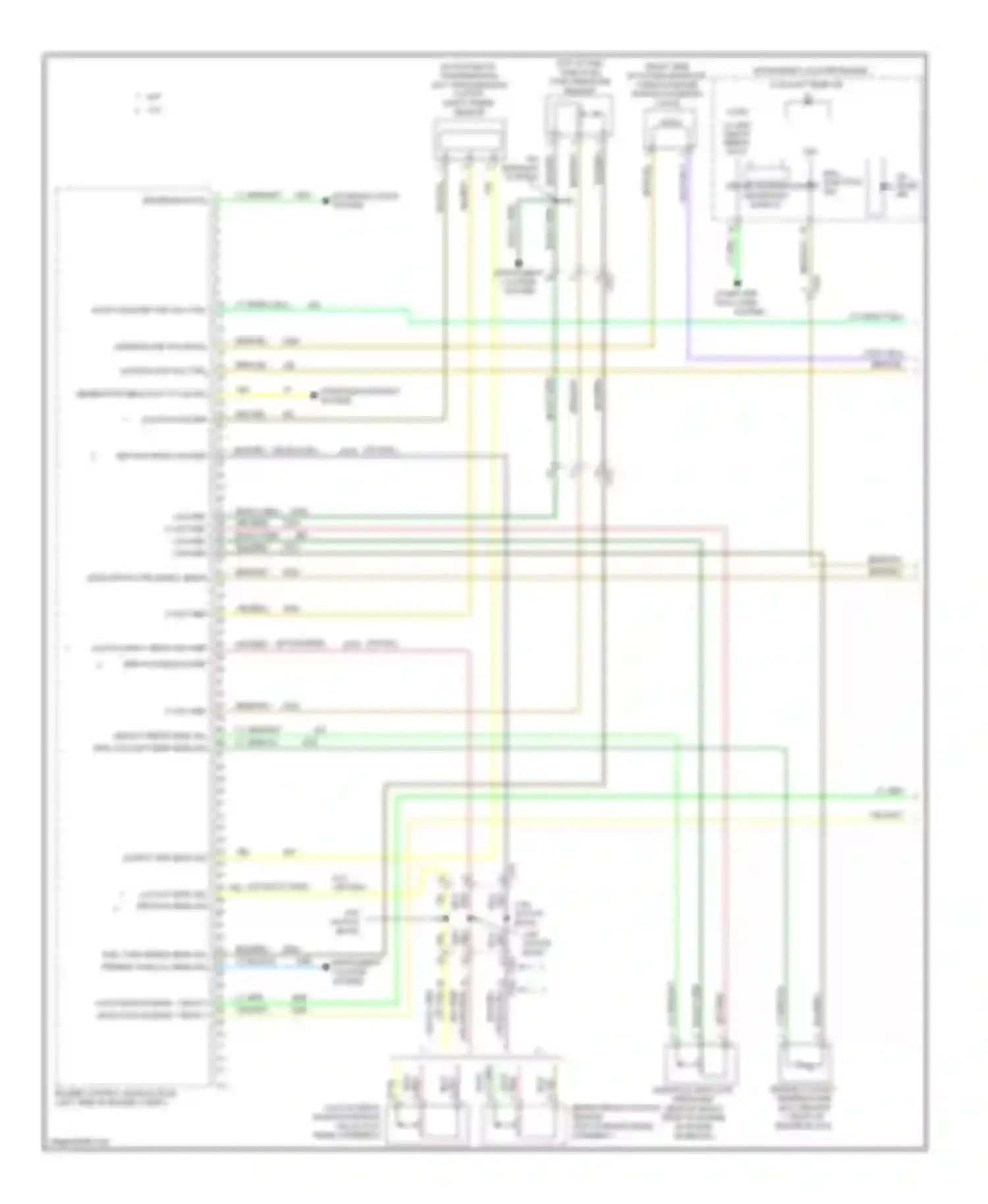 Wiring diagram output spd sens sig for Chevrolet Sonic I (2011-2016) (1 of 1)