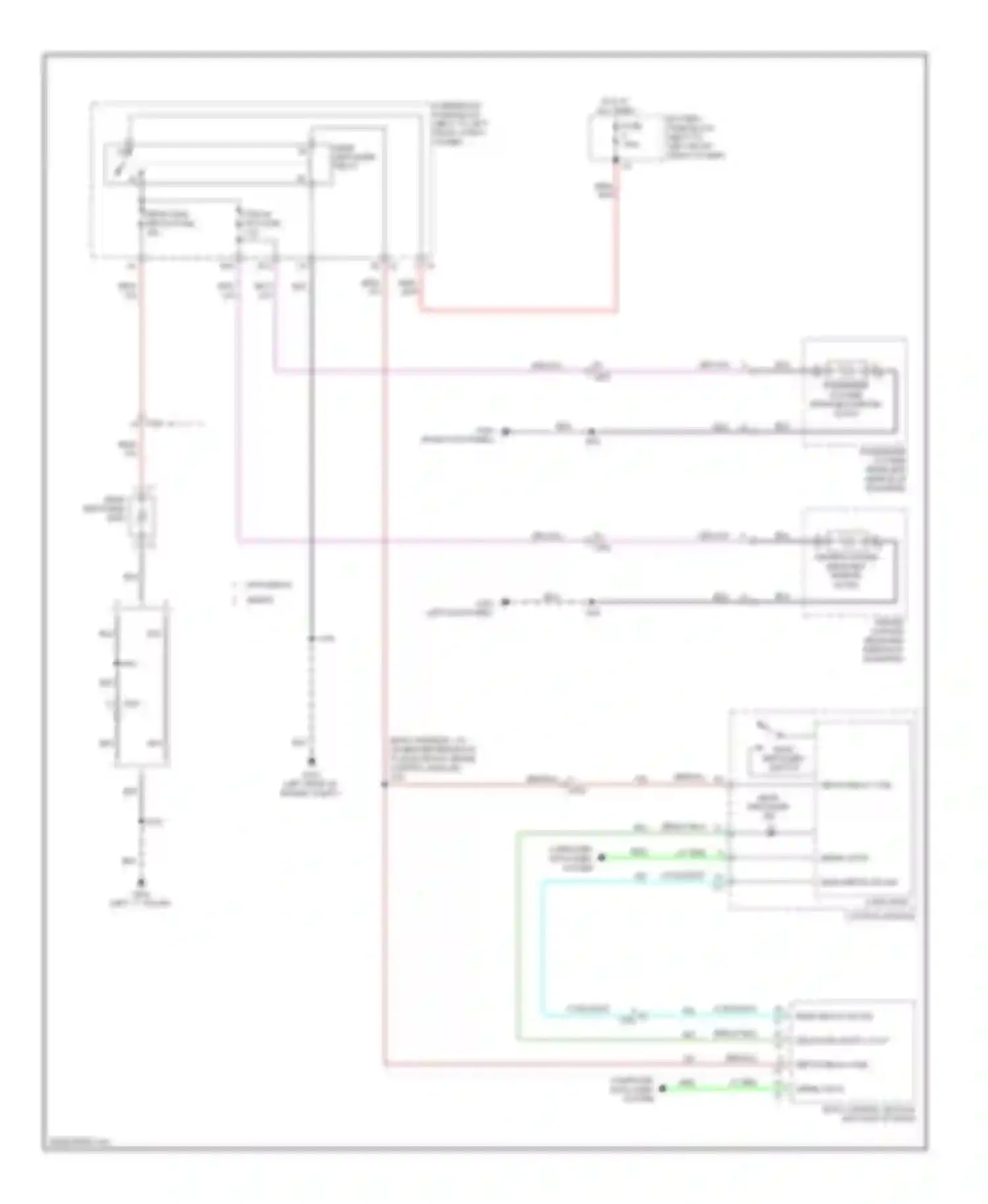 Wiring diagram rear defog sw sig for Chevrolet Sonic I (2011-2016) (1 of 1)