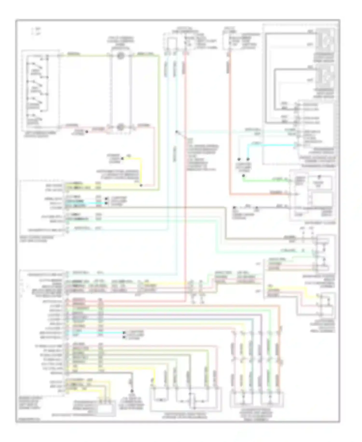 Wiring diagram res/+ switch for Chevrolet Sonic I (2011-2016) (1 of 1)