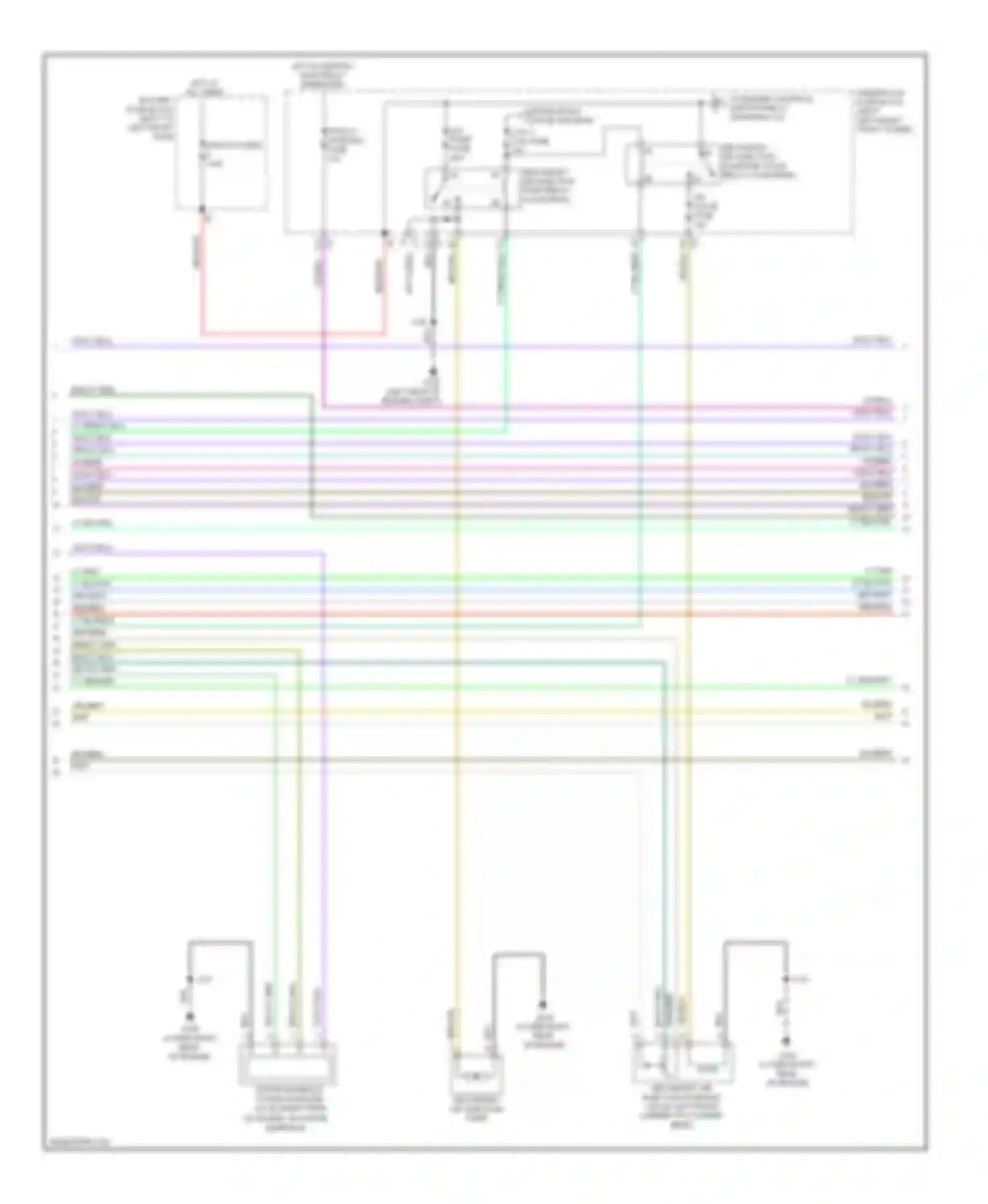 Wiring diagram to engine controls ignition relay for Chevrolet Sonic I (2011-2016) (1 of 2)