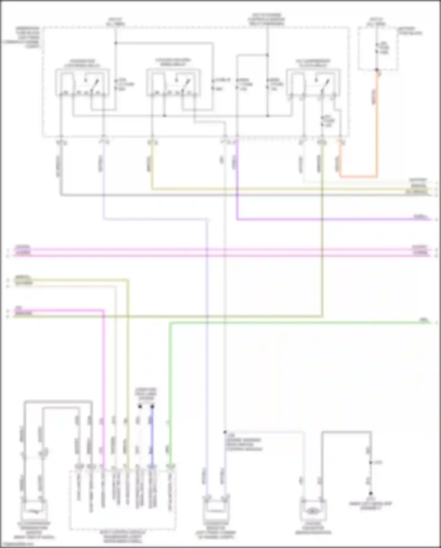 Spark Chevrolet M300 facelift (2016-2024): Manual a/c circuit (2 of 3)