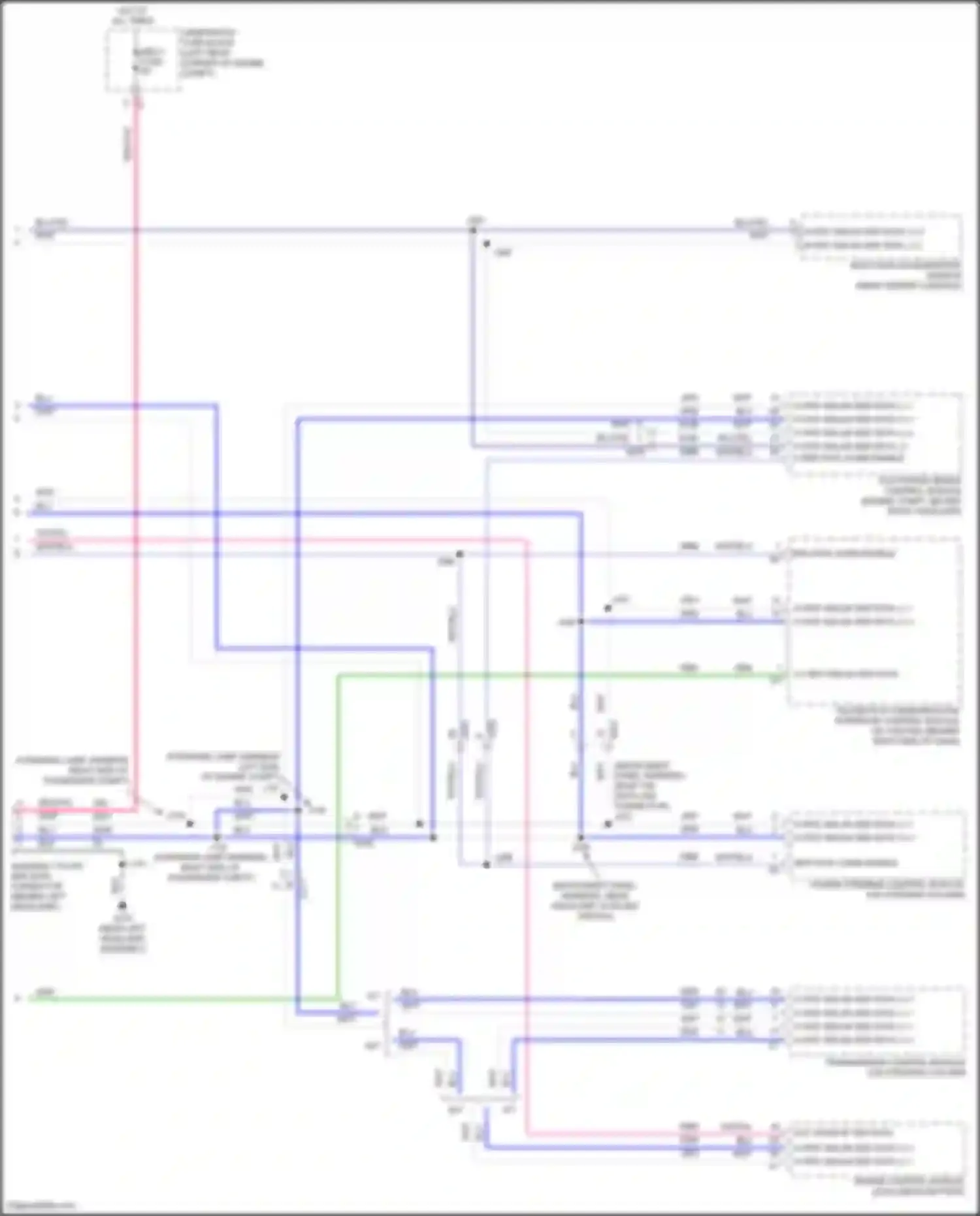 Spark Chevrolet M300 facelift (2016-2024): Computer data lines circuit (2 of 2)