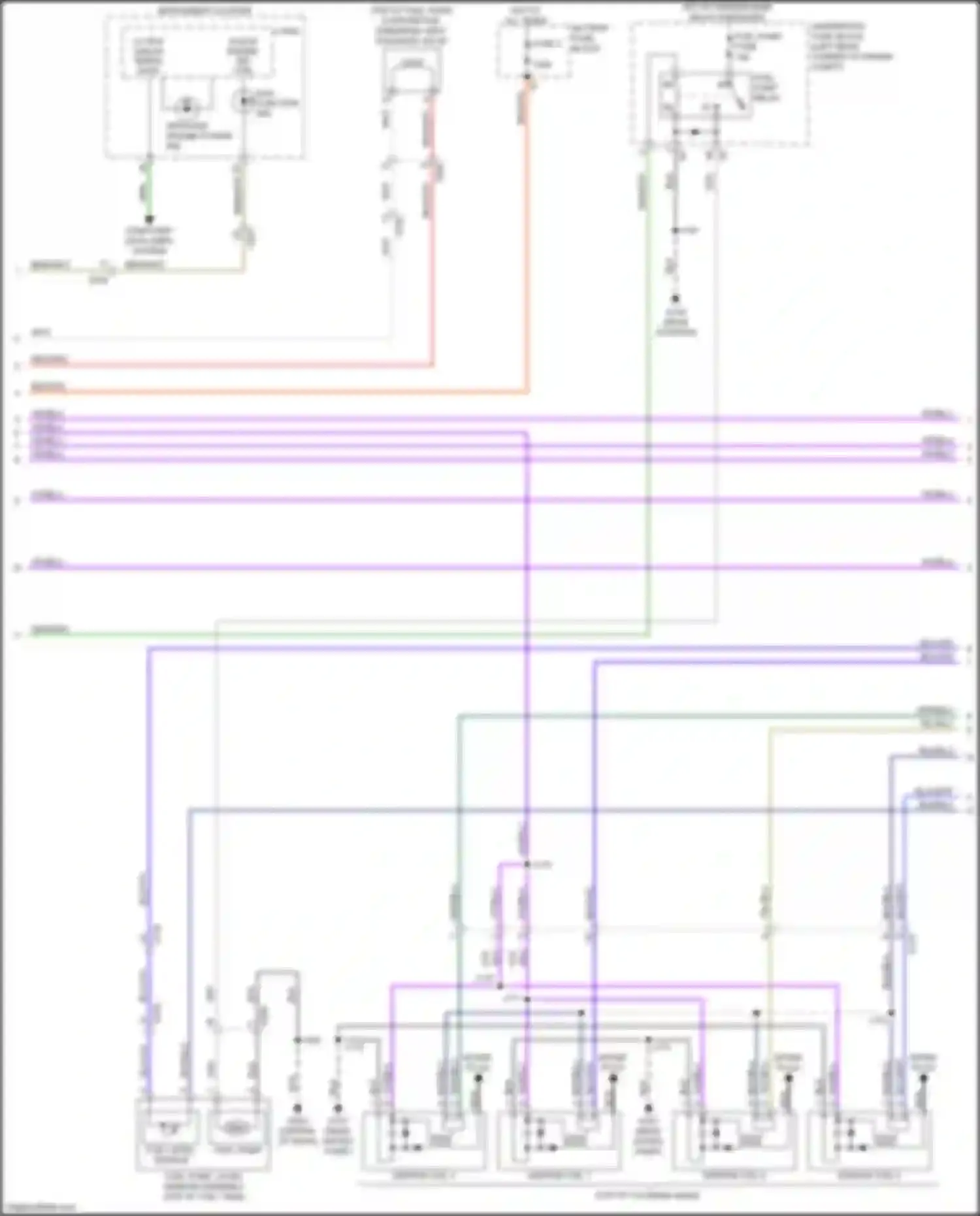 Spark Chevrolet M300 facelift (2016-2024): Wiring diagram engine performance 1.2l vin 9, cvt (2 of 5)