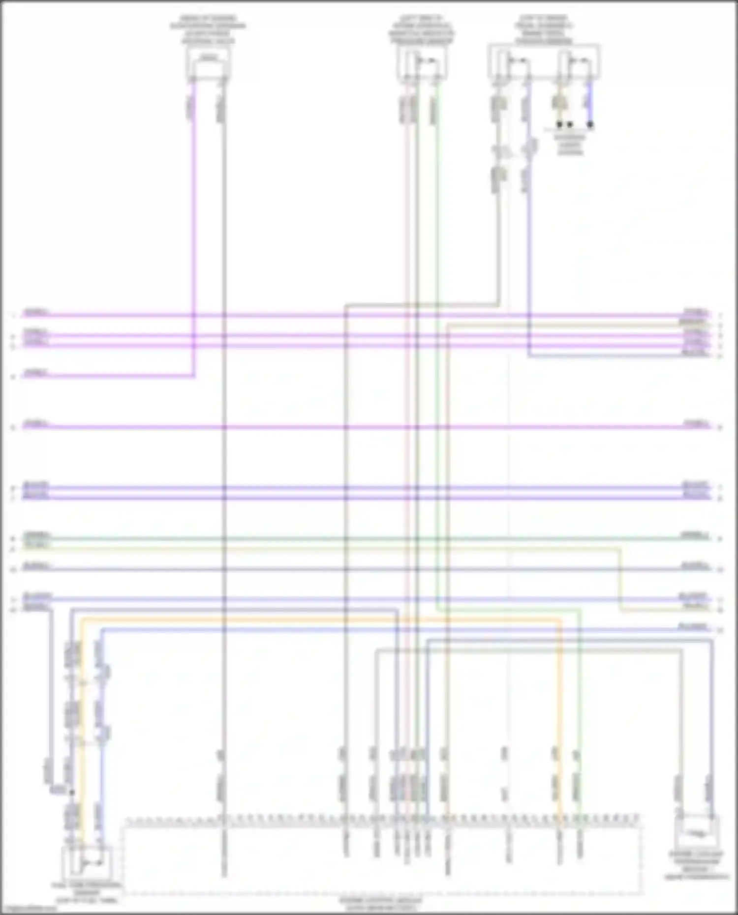 Spark Chevrolet M300 facelift (2016-2024): Wiring diagram engine performance 1.2l vin 9, cvt (3 of 5)