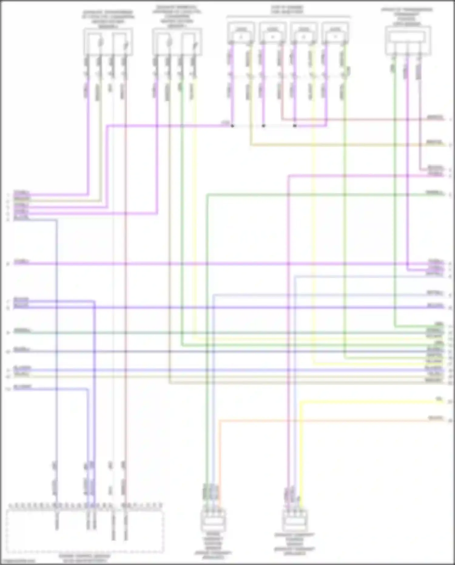 Spark Chevrolet M300 facelift (2016-2024): Wiring diagram engine performance 1.2l vin 9, cvt (4 of 5)