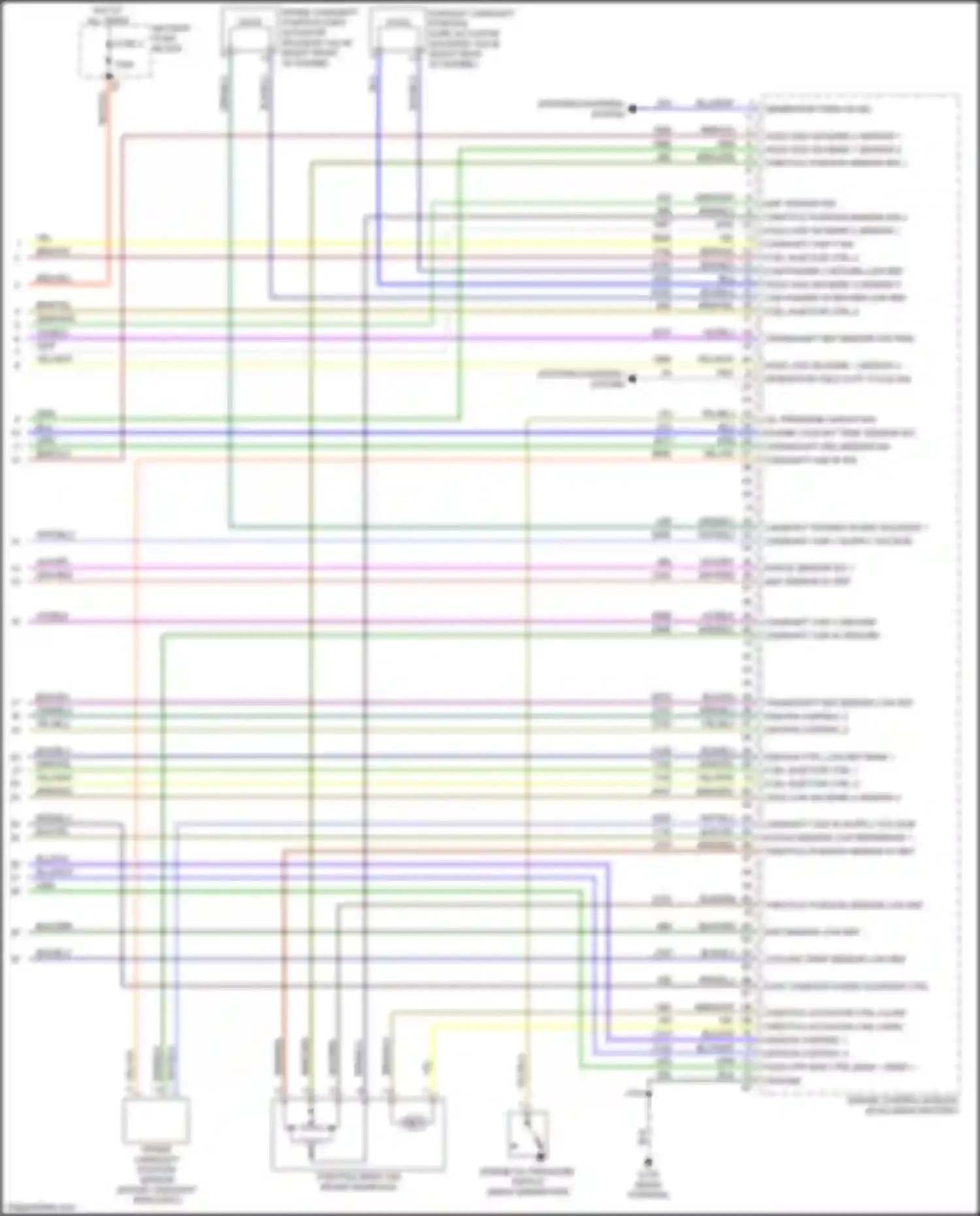 Spark Chevrolet M300 facelift (2016-2024): Wiring diagram engine performance 1.2l vin 9, m/t (4 of 4)