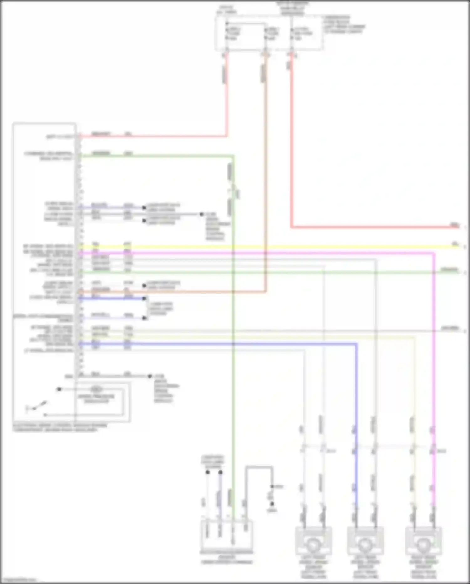 Wiring diagram abs 2 fuse for Chevrolet Spark M300 facelift (2016-2024) (1 of 1)