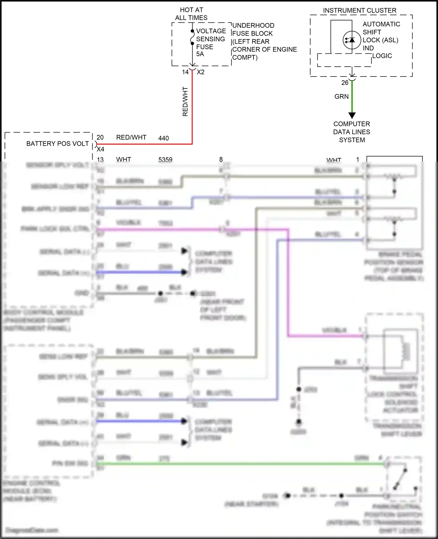 Chevrolet Spark M300 facelift (2016-2024) engine control module (ecm) wiring diagram  (9 of 9)