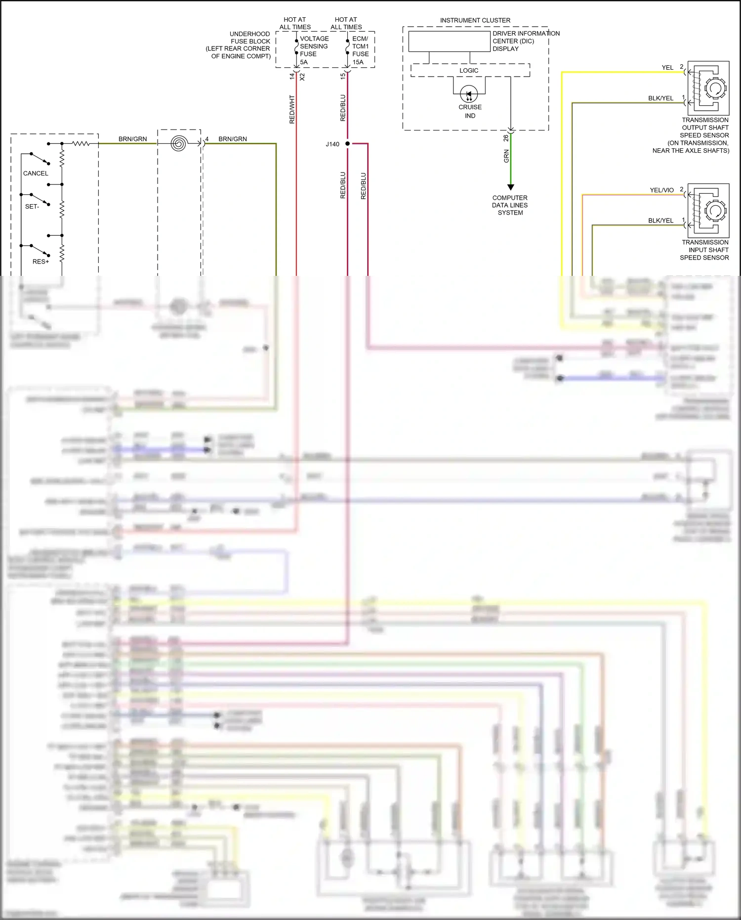 Chevrolet Spark M300 facelift (2016-2024) engine control module (ecm) wiring diagram  (5 of 9)