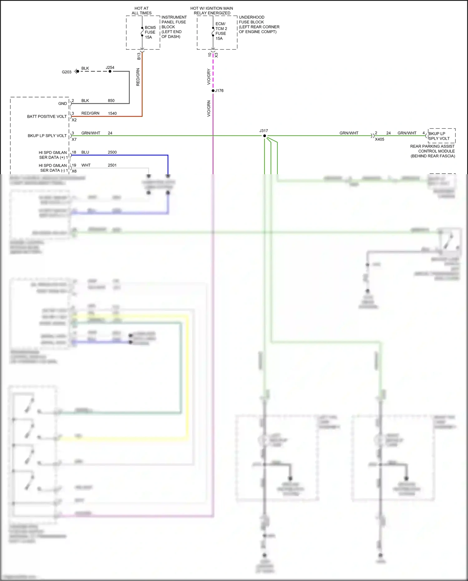 Chevrolet Spark M300 facelift (2016-2024) engine control module (ecm) wiring diagram  (2 of 9)