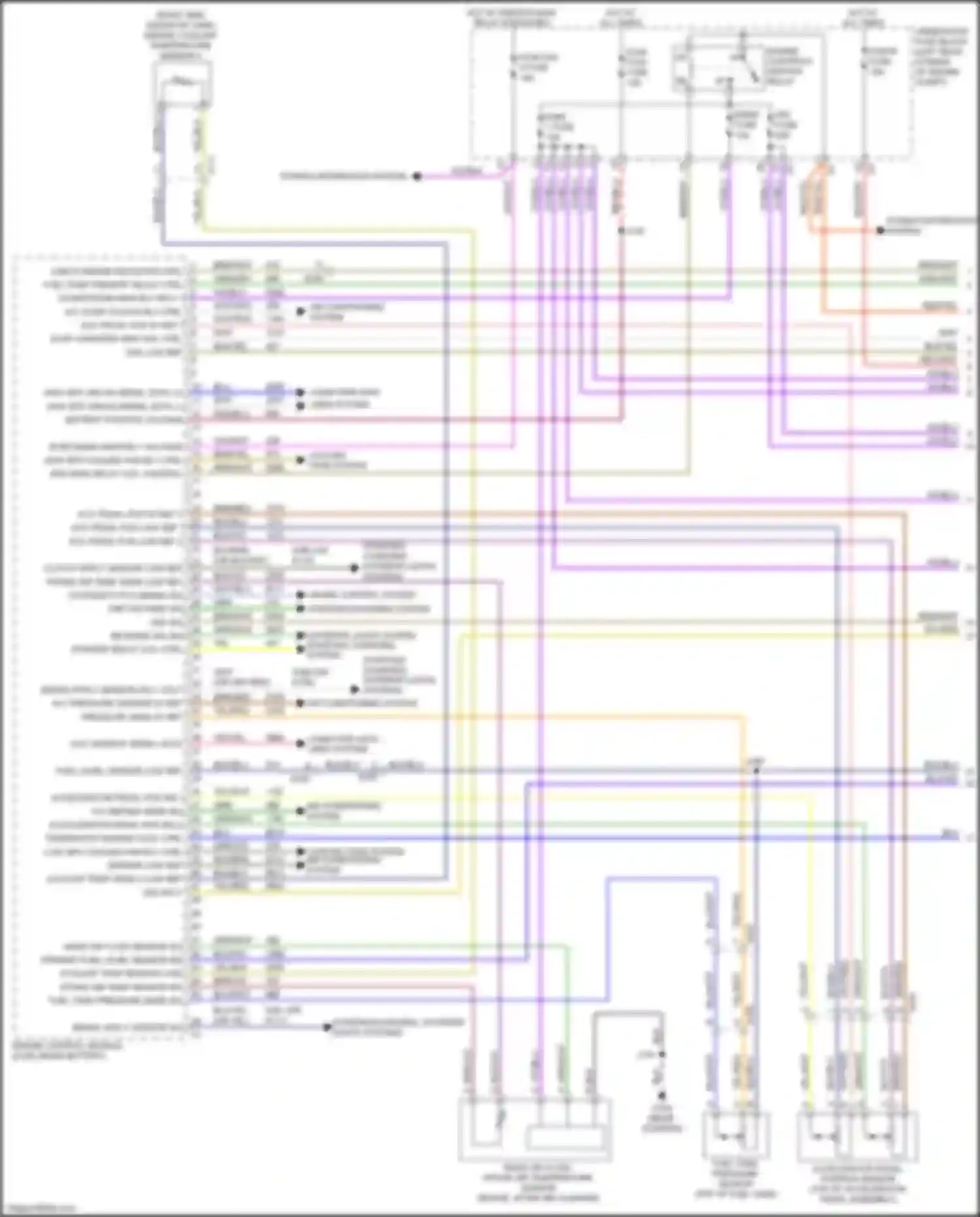 Wiring diagram engine controls ignition relay for Chevrolet Spark M300 facelift (2016-2024) (2 of 3)