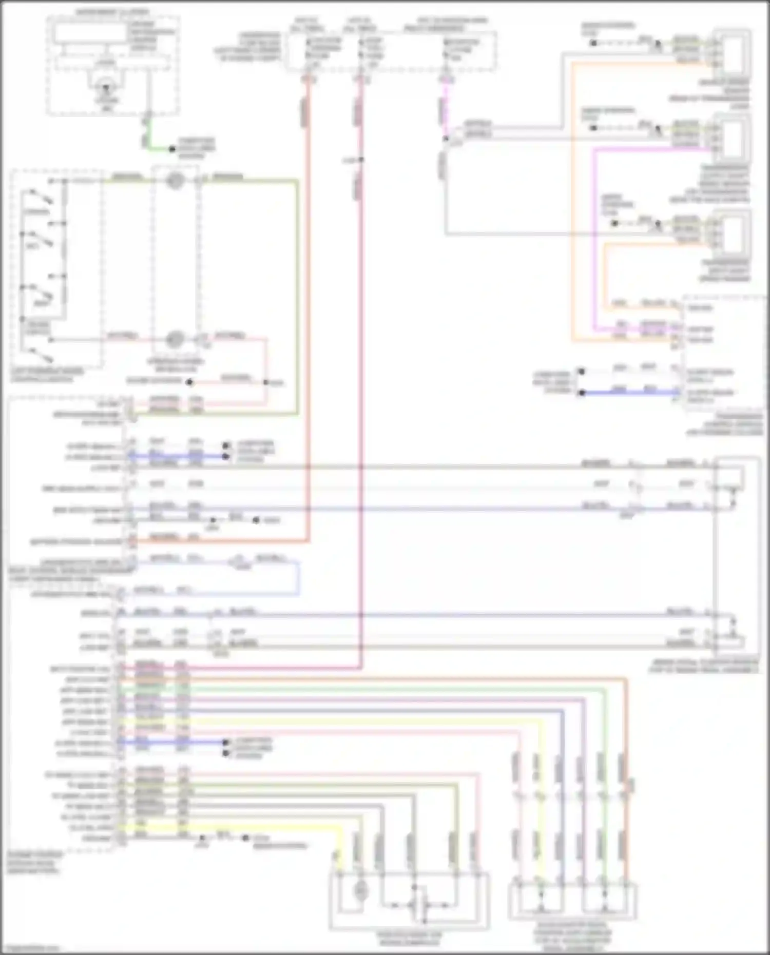 Wiring diagram gry/red for Chevrolet Spark M300 facelift (2016-2024) (1 of 7)
