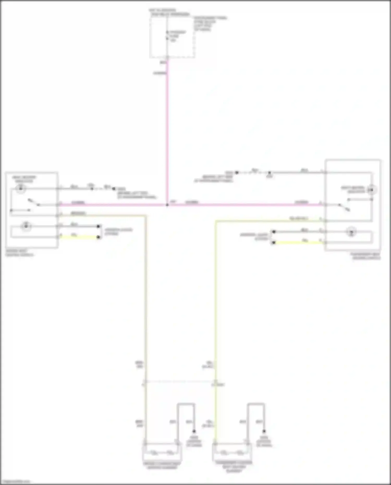 Wiring diagram hot w/ ignition run relay energized for Chevrolet Spark M300 facelift (2016-2024) (3 of 4)
