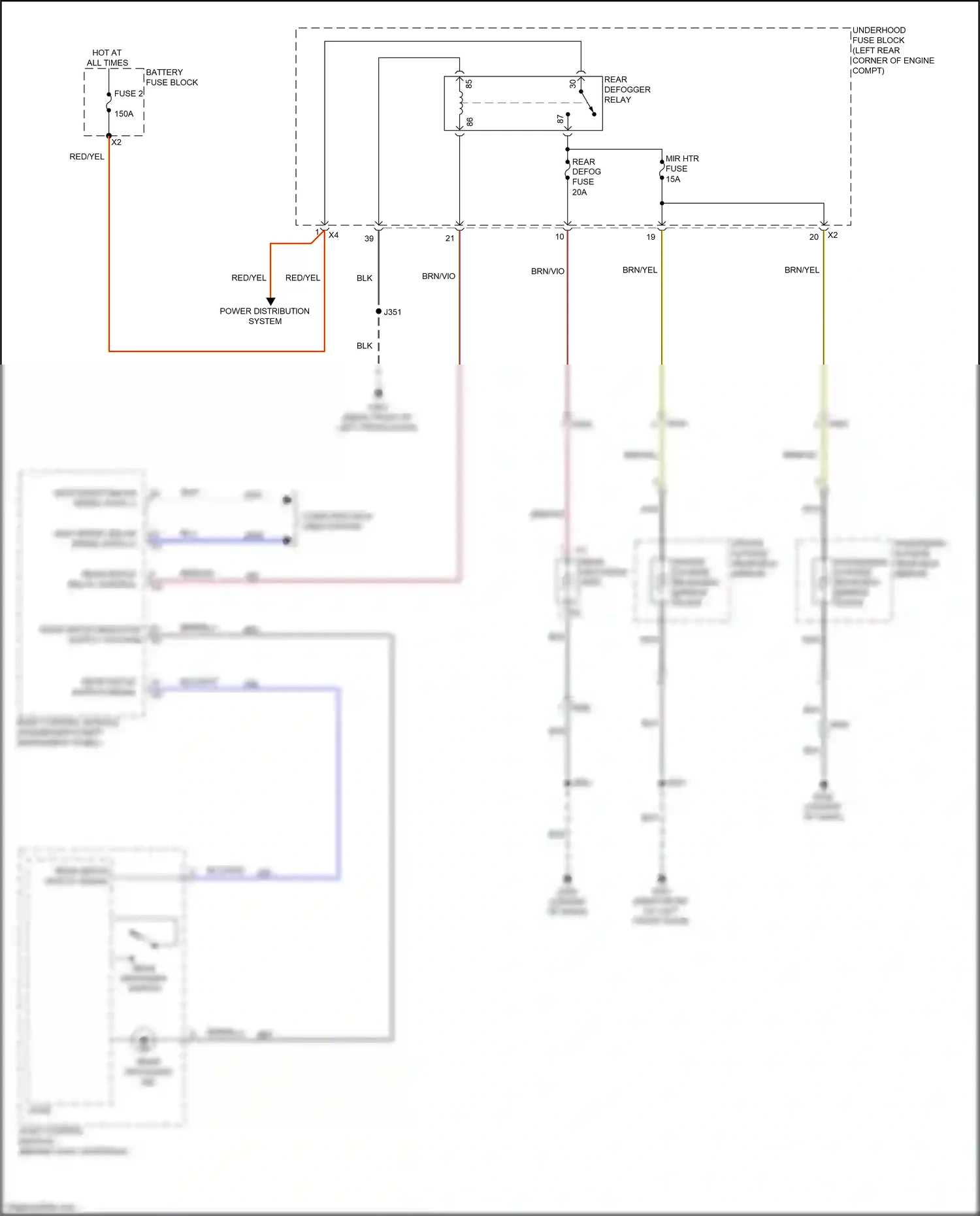 Chevrolet Spark M300 facelift (2016-2024) hvac control module wiring diagram  (1 of 3)