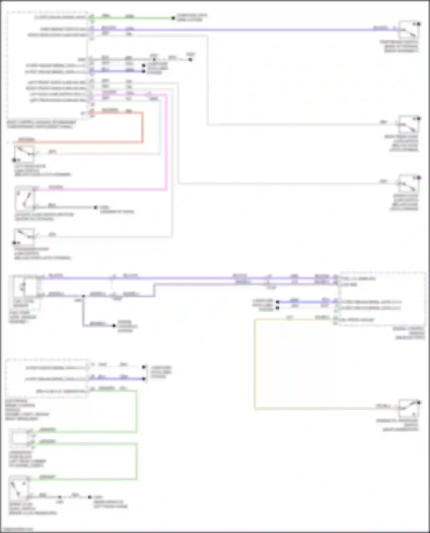 Wiring diagram red/brn for Chevrolet Spark M300 facelift (2016-2024) (6 of 12)
